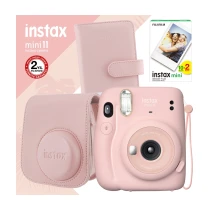 Fujifilm Instax Mini 11 Pembe Fotoğraf Makinesi Seti 1