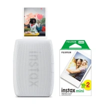 Fujifilm Instax Mini Link 3 Beyaz Akıllı Telefon Yazıcısı Ve 20'Li Mini Film