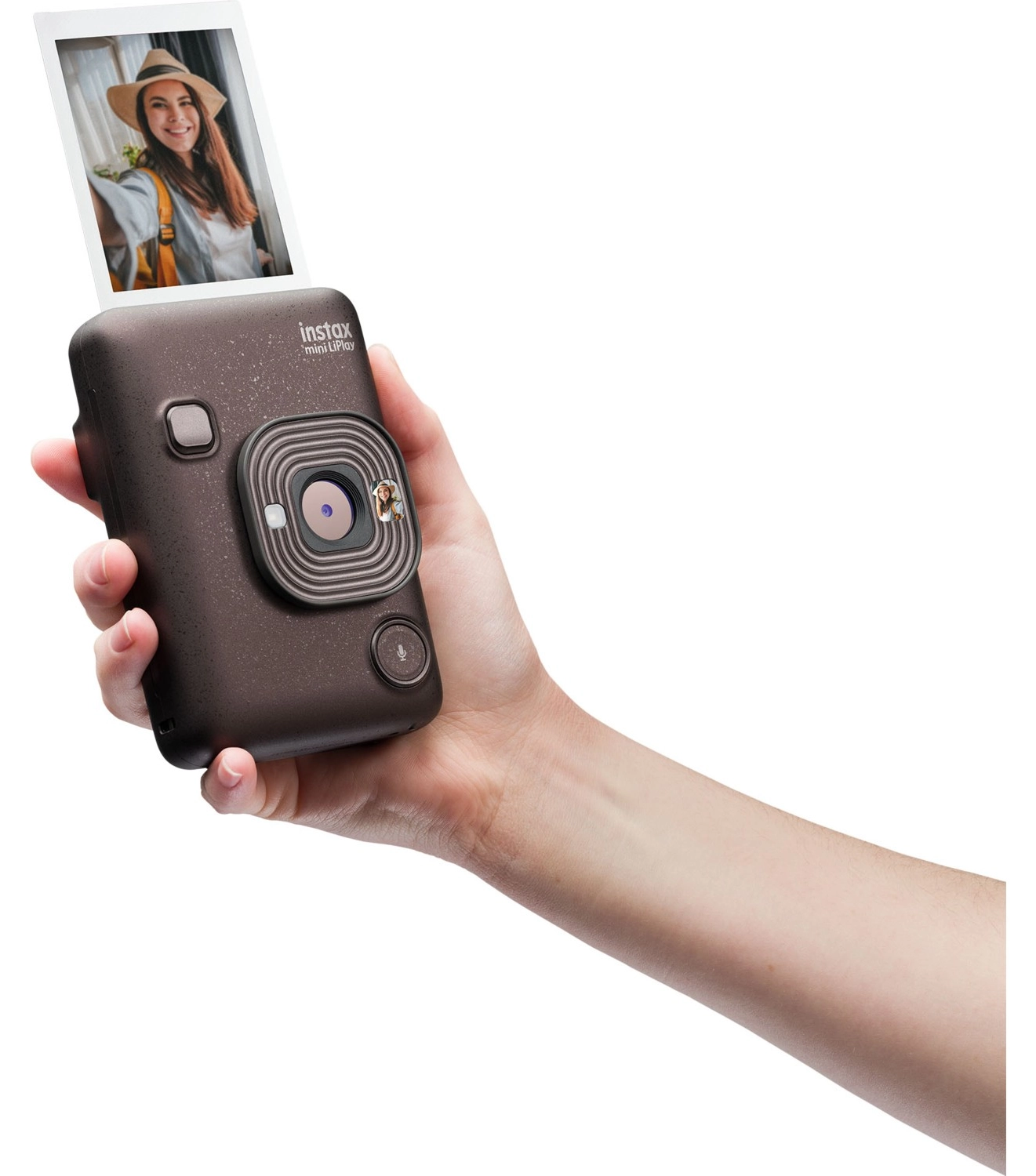 Fujifilm Instax Mini Liplay Hybrid Deep Bronze Fotoğraf Makinesi-20'Li Film Ve Çerçeve Hediye Seti - Görsel 5