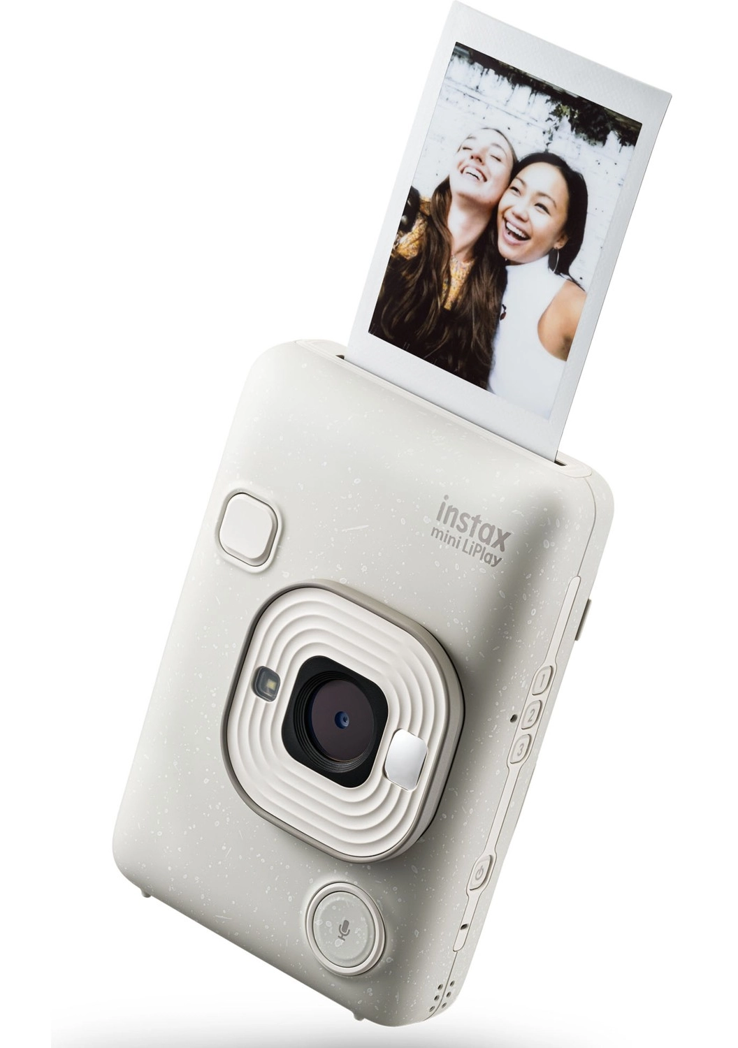 Fujifilm Instax Mini Liplay Hybrid Misty White Fotoğraf Makinesi-10'Lu Mini Film Ve Çerçeve Hediye Seti - Görsel 3