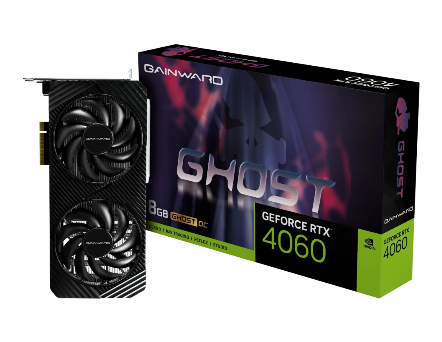 Gainward Rtx 4060 Ghost Oc 8Gb Gddr6 128 Bit Nvidia Ekran Kartı ürün görseli
