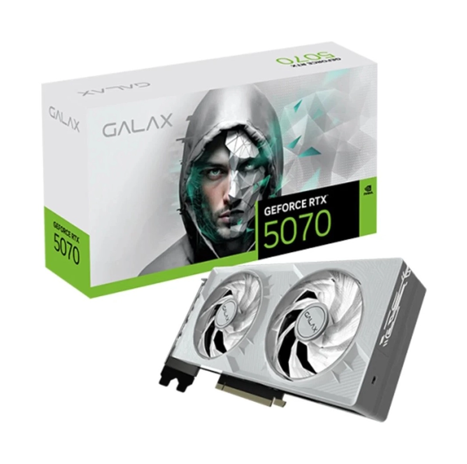 Galax Geforce Rtx 5070 1-Click Oc White 12Gb Gddr7 192 Bit Dlss 4 Ekran Kartı ürün görseli