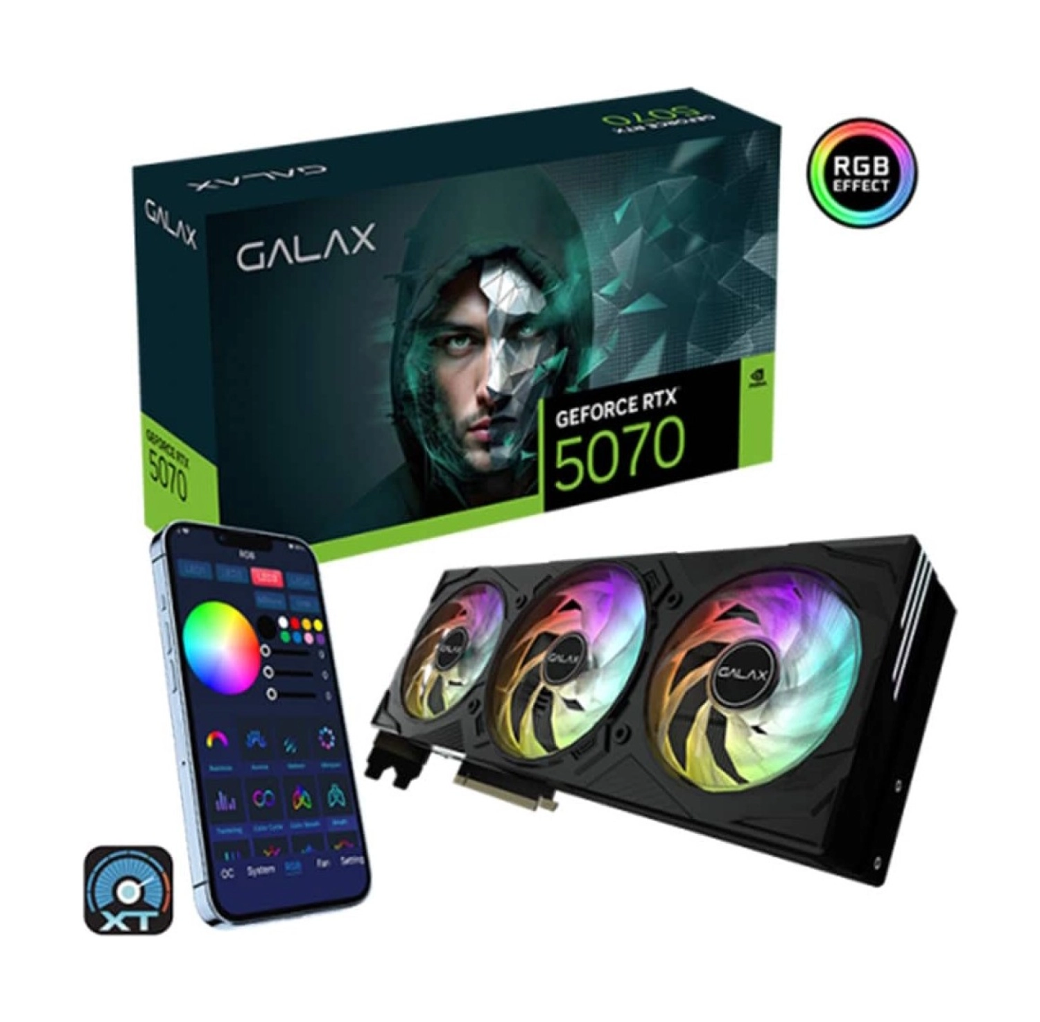 Galax Geforce Rtx 5070 Ex Gamer 1-Click Oc 12Gb Gddr7 192 Bit Dlss 4 Ekran Kartı (57Non7Mdbuex) ürün görseli