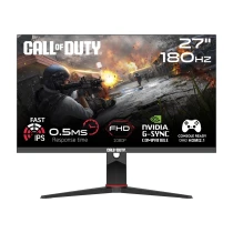 Gameon Call Of Duty 27" Fhd 180Hz, 0,5Ms, Pi̇vot, Fast Ips, Hdmi 2.1, Ps5 Uyumlu Si̇yah Oyuncu Moni̇törü