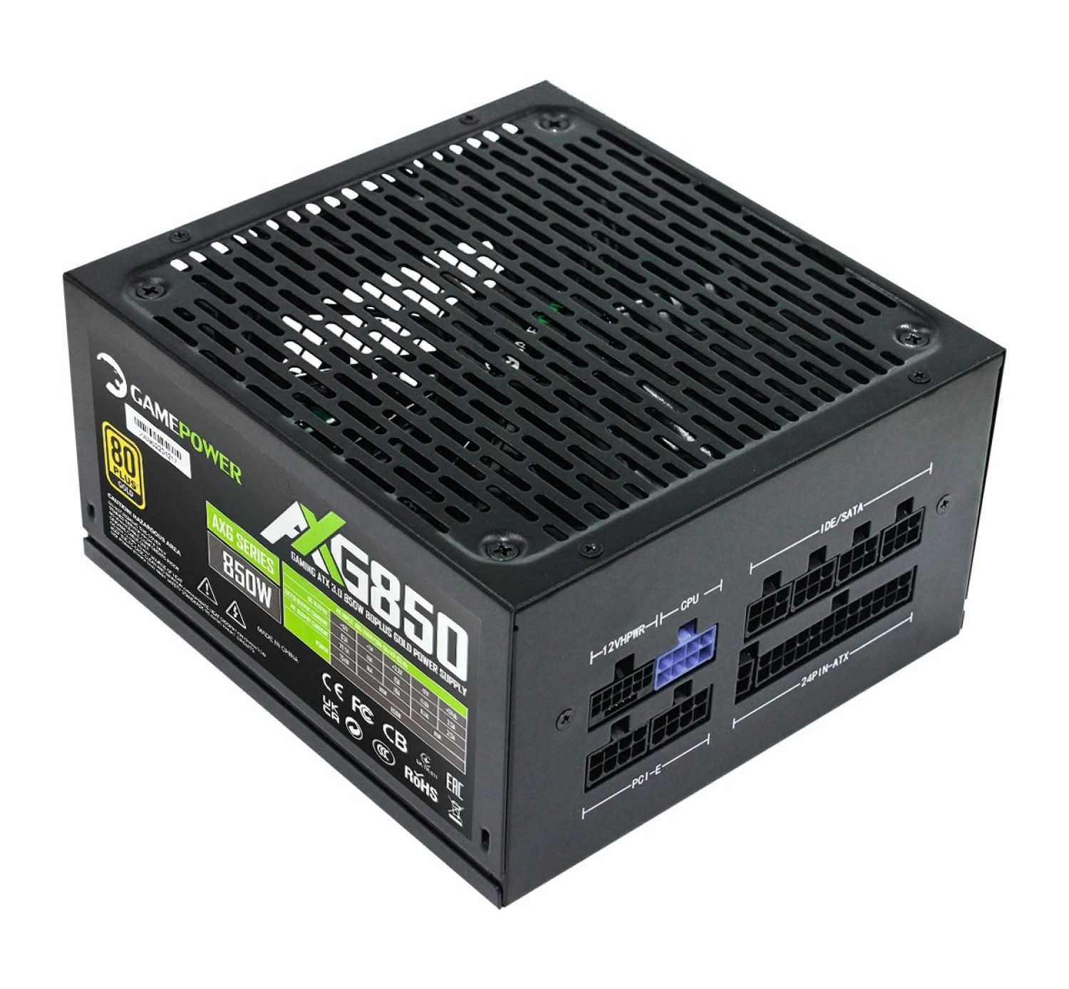Gamepower Axg-850 14Cm 80+ Gold Atx 3.0 Pcı-E 5.0 850W Power Supply - Görsel 7