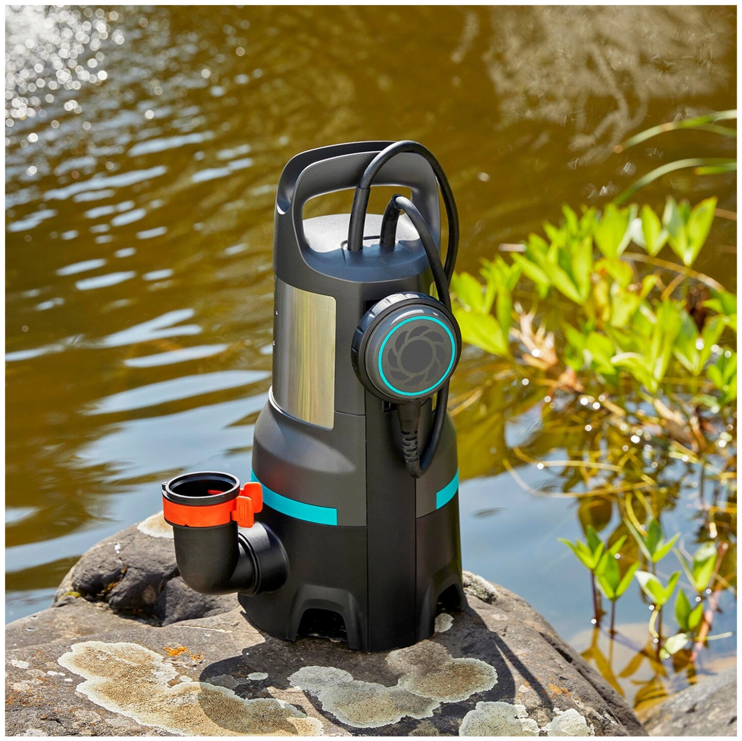 Gardena 09046 1100 W 25000 Lt Atık Su Dalgıç Pompası - Görsel 3