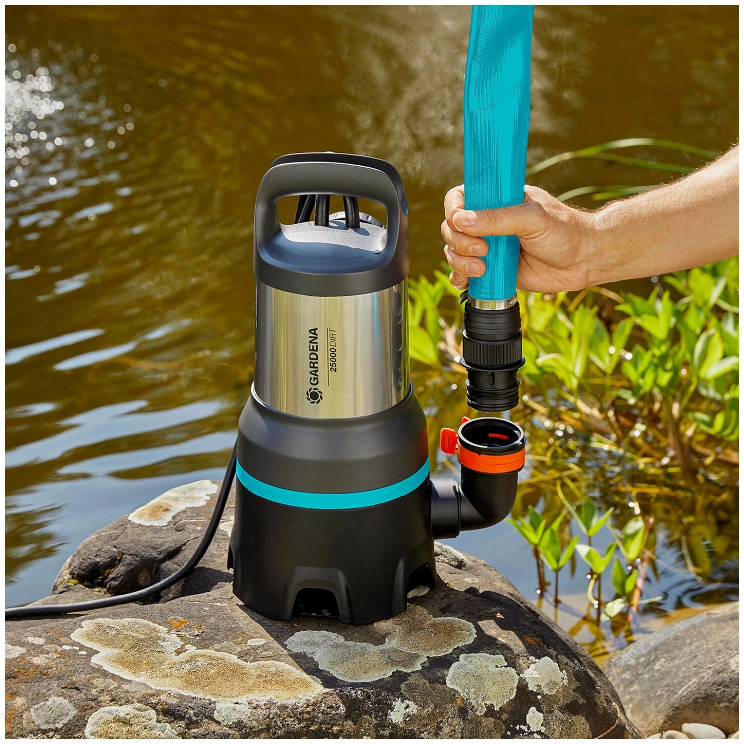 Gardena 09046 1100 W 25000 Lt Atık Su Dalgıç Pompası - Görsel 5