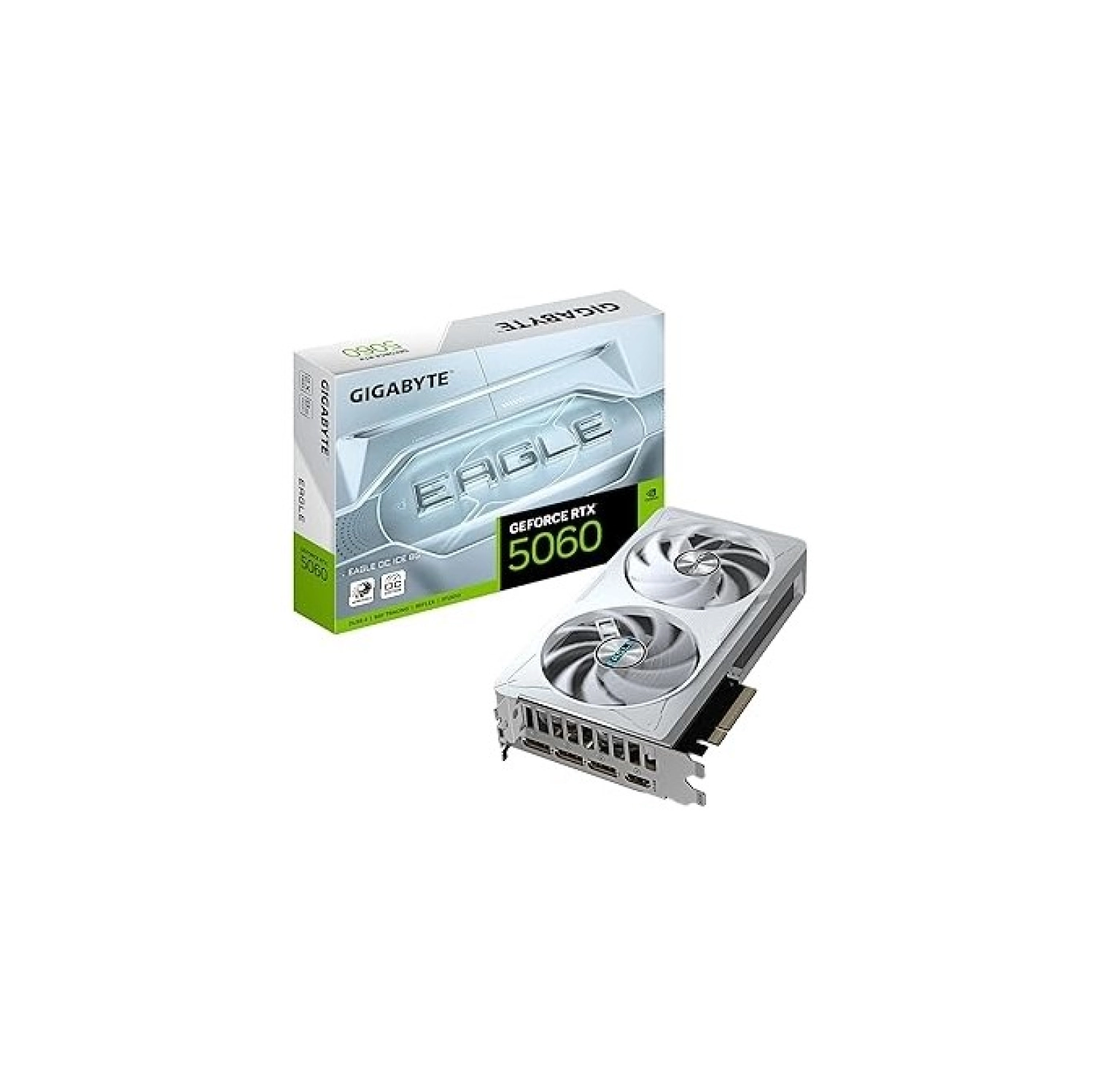 Geforce Rtx™ 5060 Eagle Oc Ice 8G 2 Fanlı Windforce Soğutmalı Gaming Ekran Kartı – Gv-N506 ürün görseli