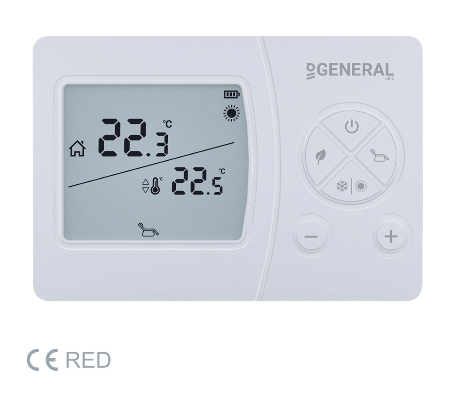 General Life Senna 270S Rf Kablosuz Oda Termostatı - Görsel 4
