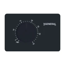 General Mitra 110S Kablolu Dijital Oda Termostatı - Siyah