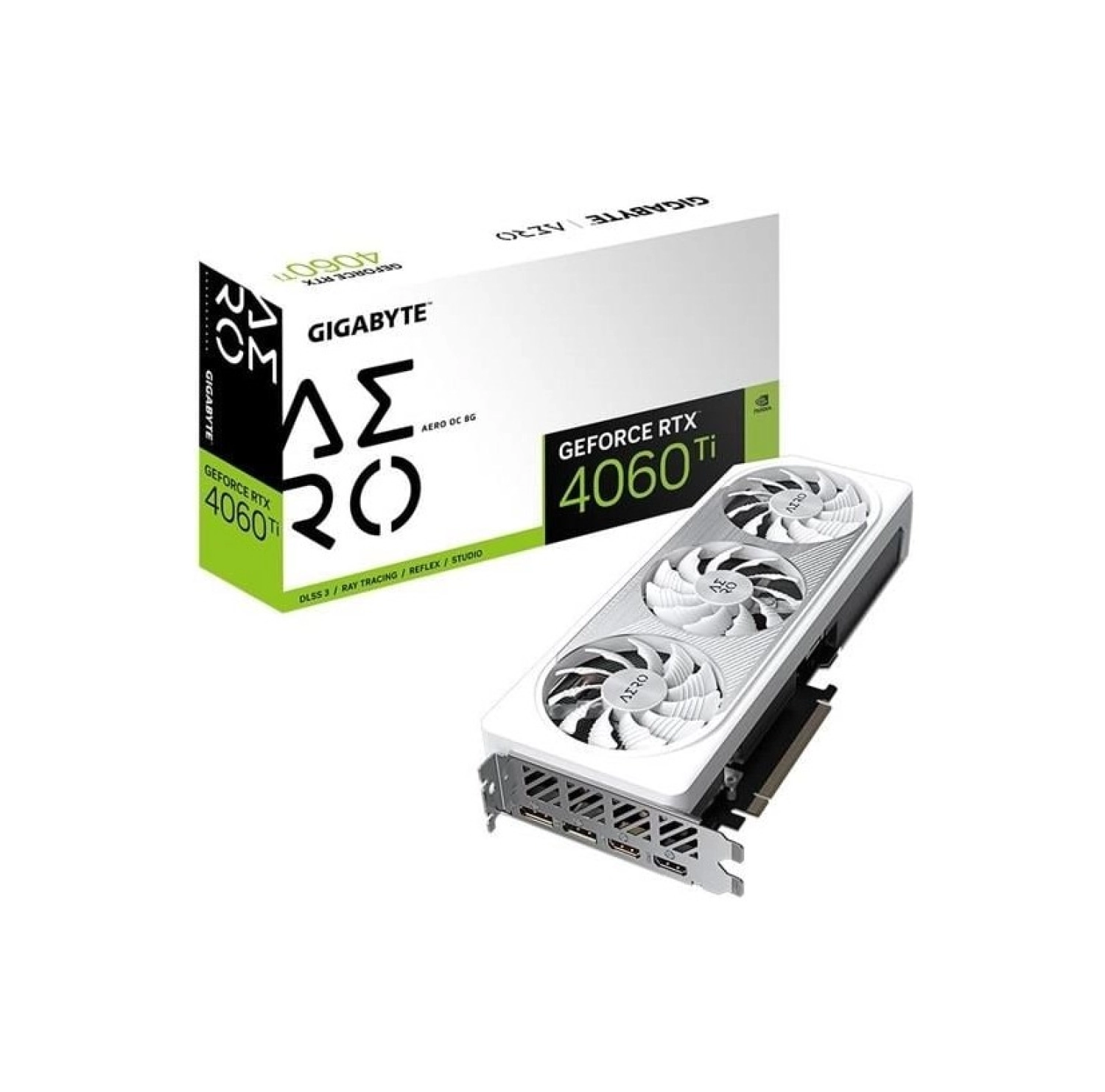 Gigabyte 8Gb Rtx4060Ti Aero Oc Gv-N406Taero Oc 8Gd Gddr6 128Bit Pcıe 4.0 ürün görseli