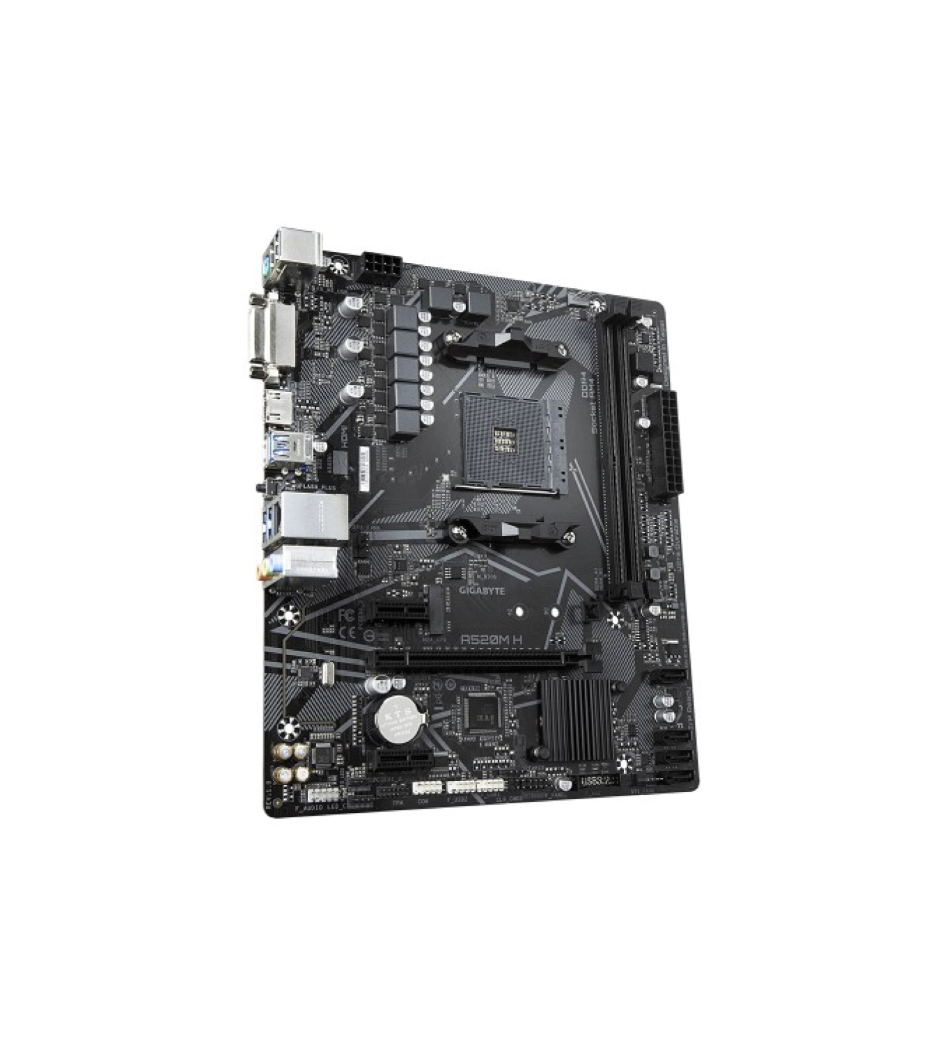 Gigabyte A520M H Dvi Hdmi Usb3,2 M.2 Am4 - Görsel 3
