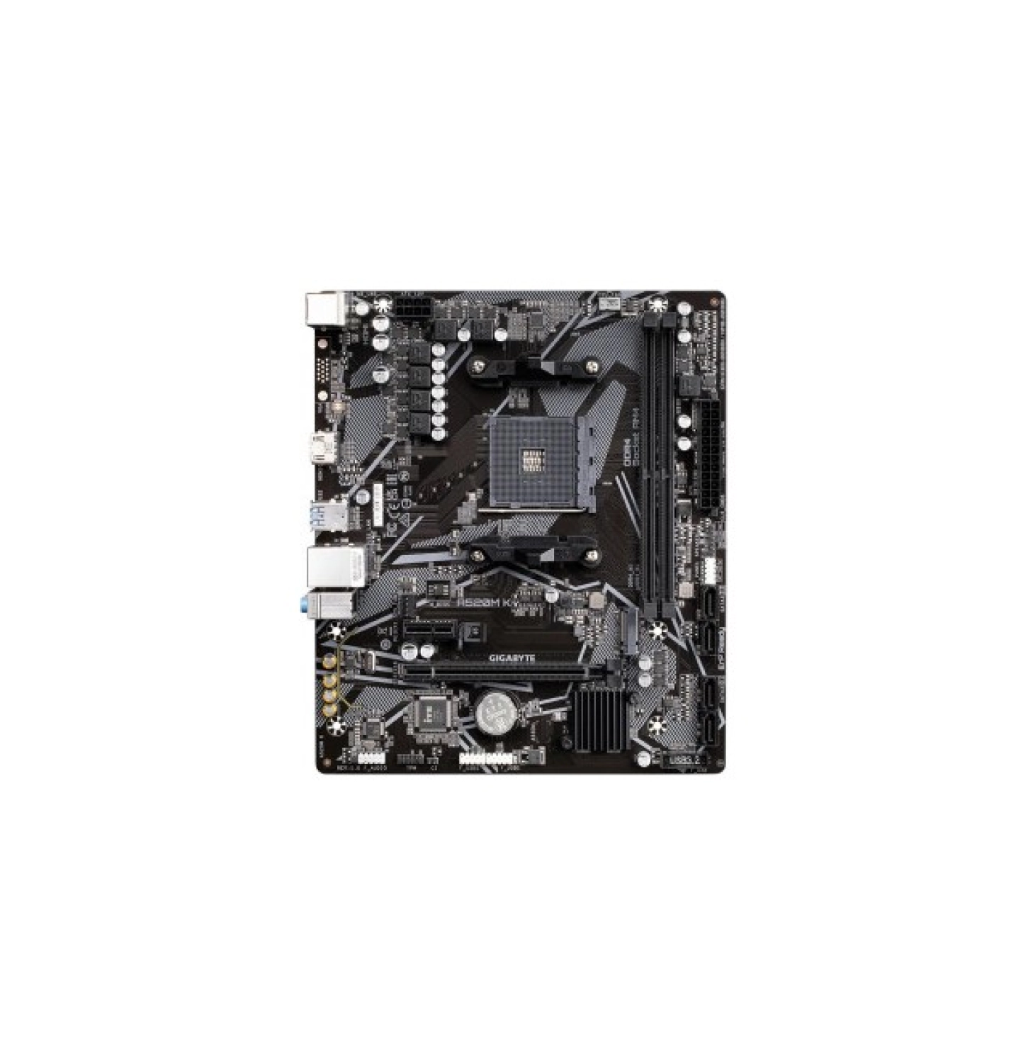 Gigabyte A520M K Ddr4 5100(Oc) Hdmi M.2 Matx Am4 - Görsel 2