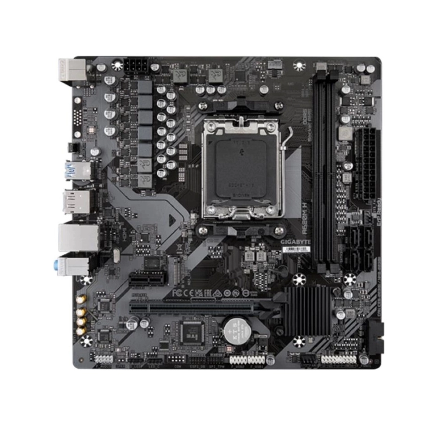 Gigabyte A620M H 6400Mhz (Oc) Ddr5 M.2 Am5 Matx Anakart - Görsel 3