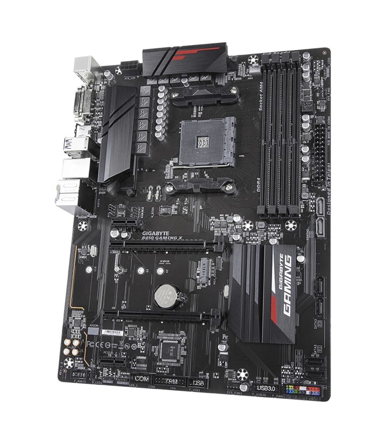 Gigabyte B450 Gaming X Amd B450 2133Mhz Ddr4 Soket Am4 Atx Anakart - Görsel 2