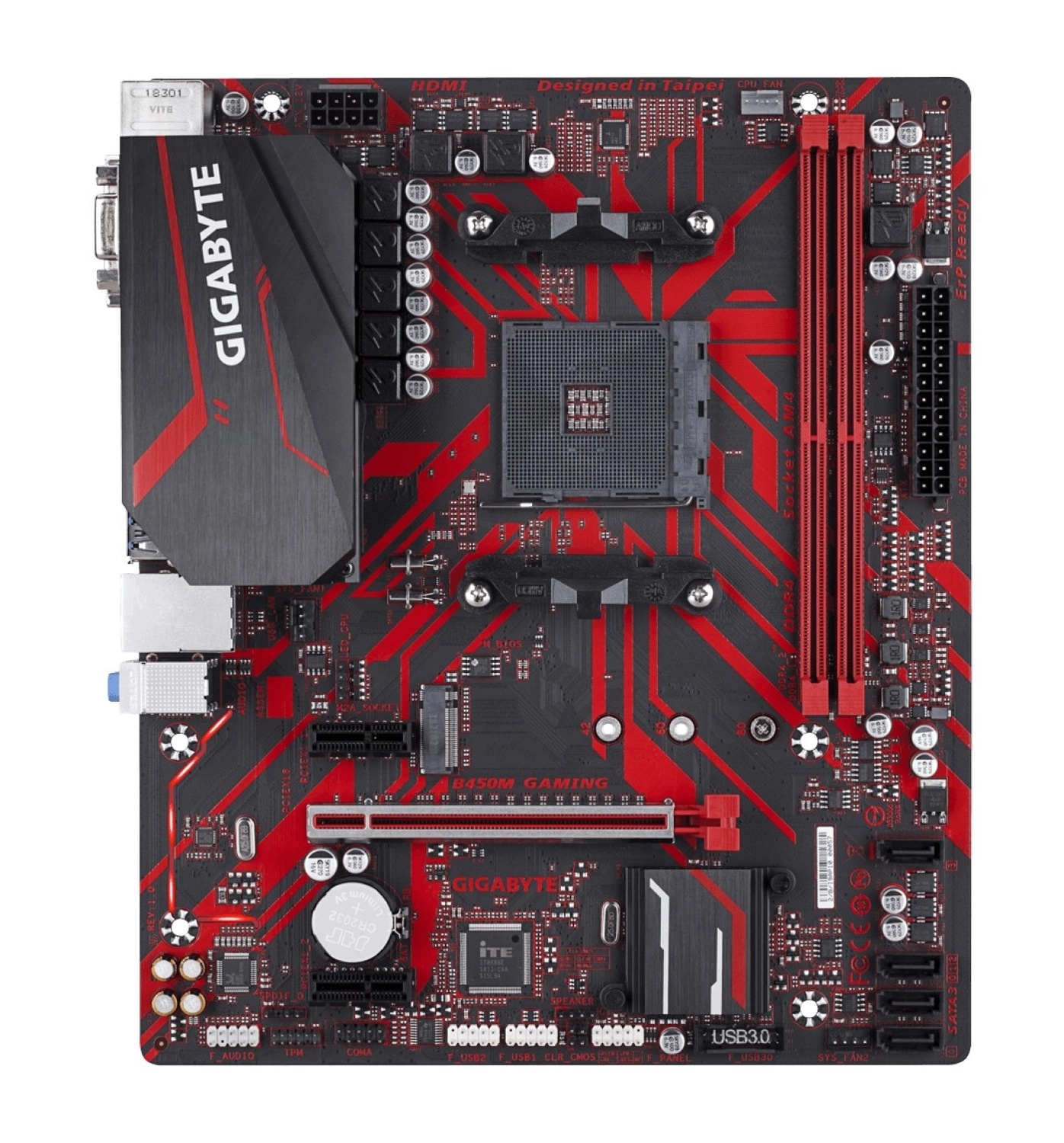 Gigabyte B450M Gaming Amd B450 2133Mhz Ddr4 Soket Am4 Matx Anakart ürün görseli