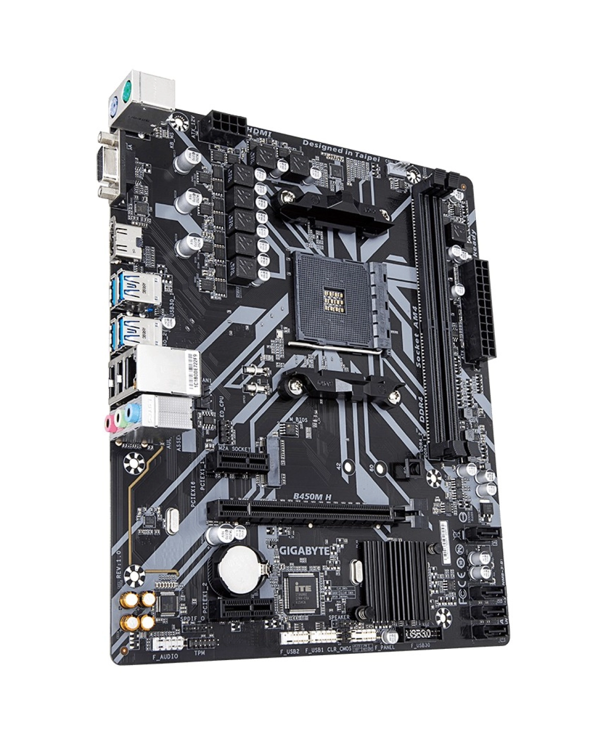 Gigabyte B450M-H Amd B450 2933Mhz Ddr4 Soket Am4 Matx Anakart - Görsel 3