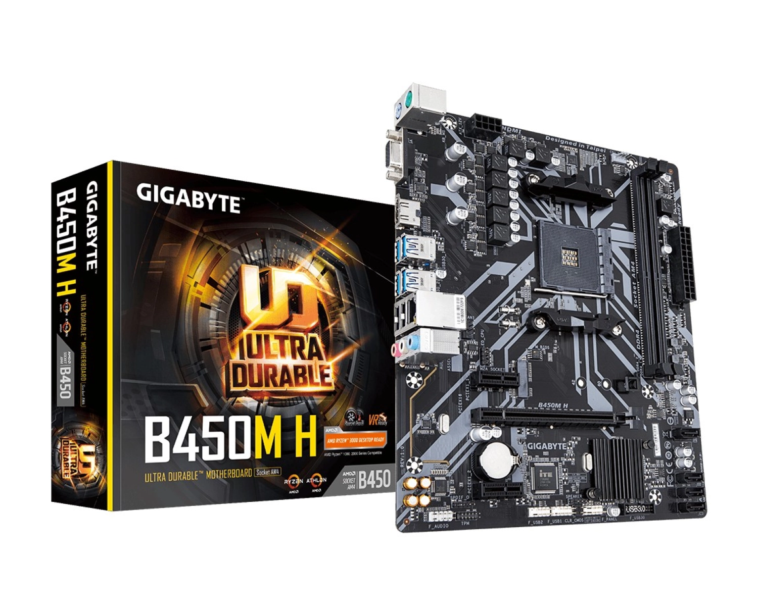 Gigabyte B450M-H Amd B450 2933Mhz Ddr4 Soket Am4 Matx Anakart ürün görseli