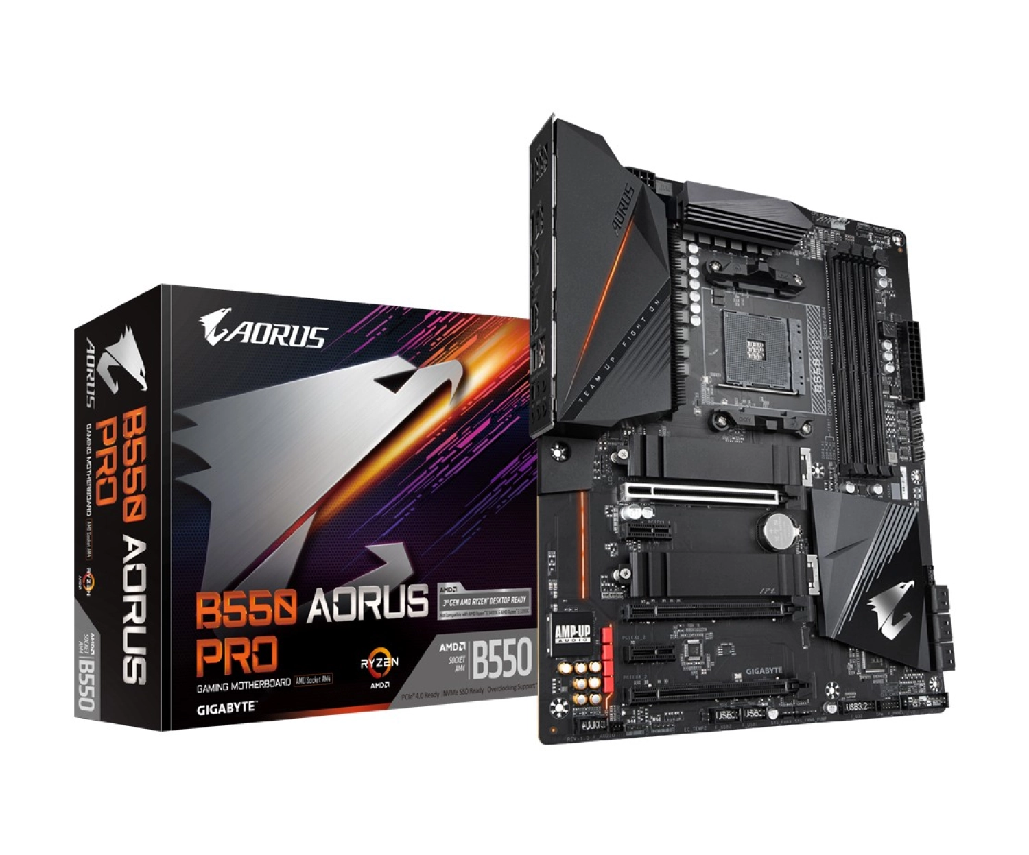 Gigabyte B550 Aorus Pro Amd B550 2133 Mhz Ddr4 Soket Am4 Atx Anakart ürün görseli
