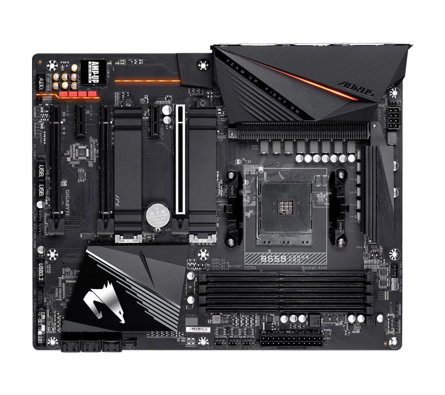 Gigabyte B550 Aorus Pro Amd B550 2133 Mhz Ddr4 Soket Am4 Atx Anakart - Görsel 2