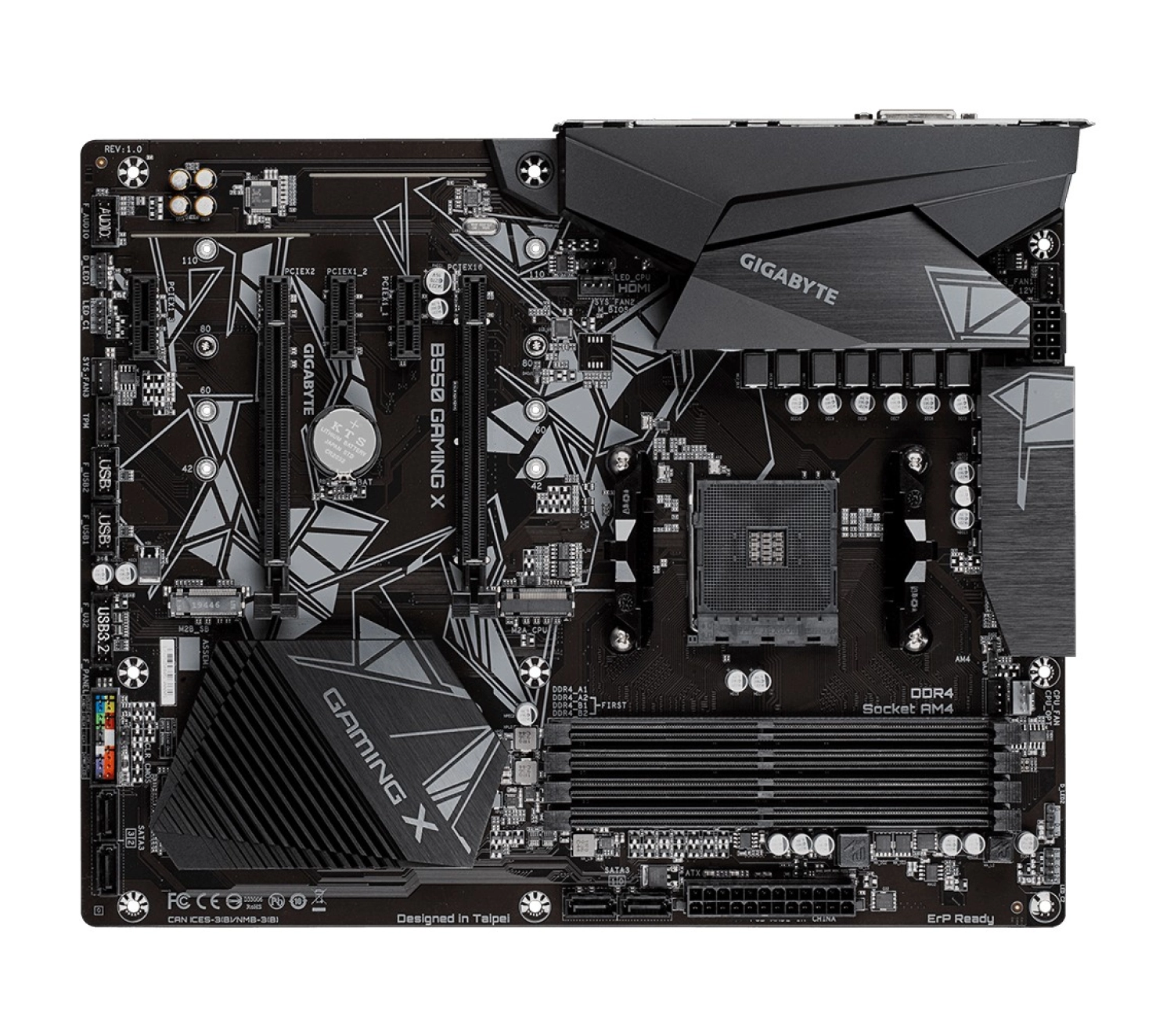 Gigabyte B550 Gaming X Amd B550 2133 Mhz Ddr4 Soket Am4 Atx Anakart ürün görseli