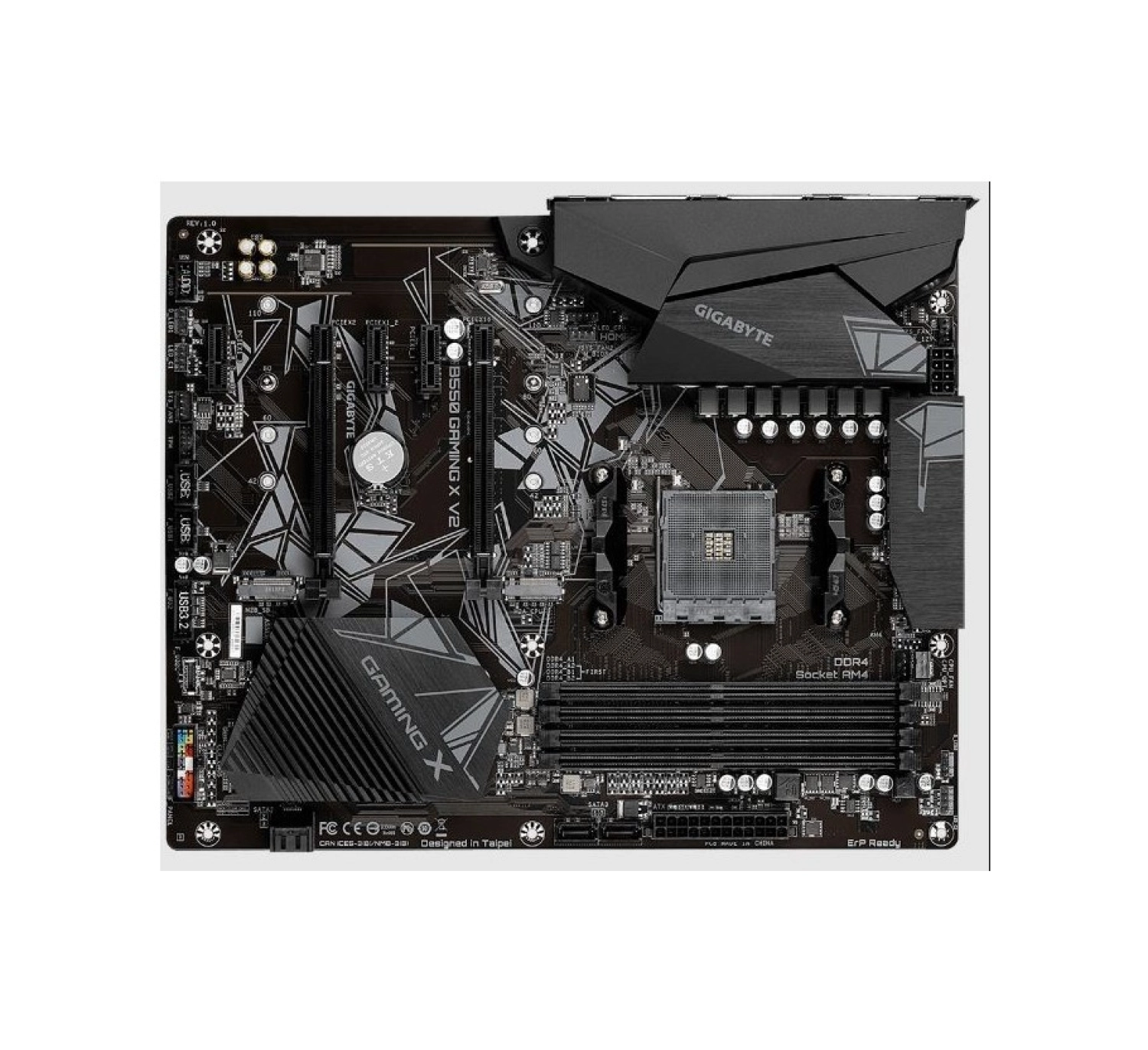 Gigabyte B550 Gaming X V2 Amd Am4 Ddr4 Atx Anakart - Görsel 3