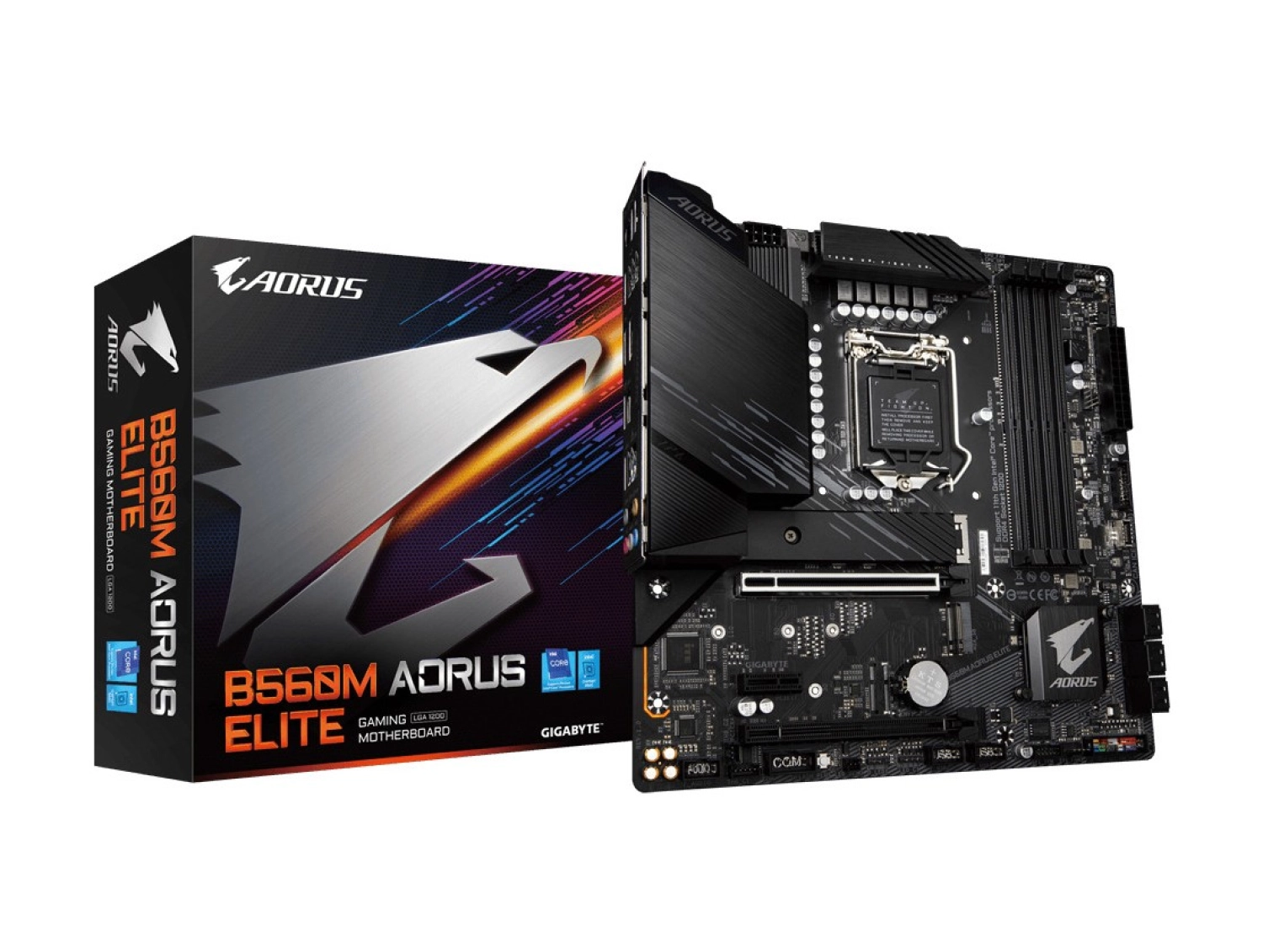 Gigabyte B560M Aorus Elite Intel 1200 Matx Anakart ürün görseli