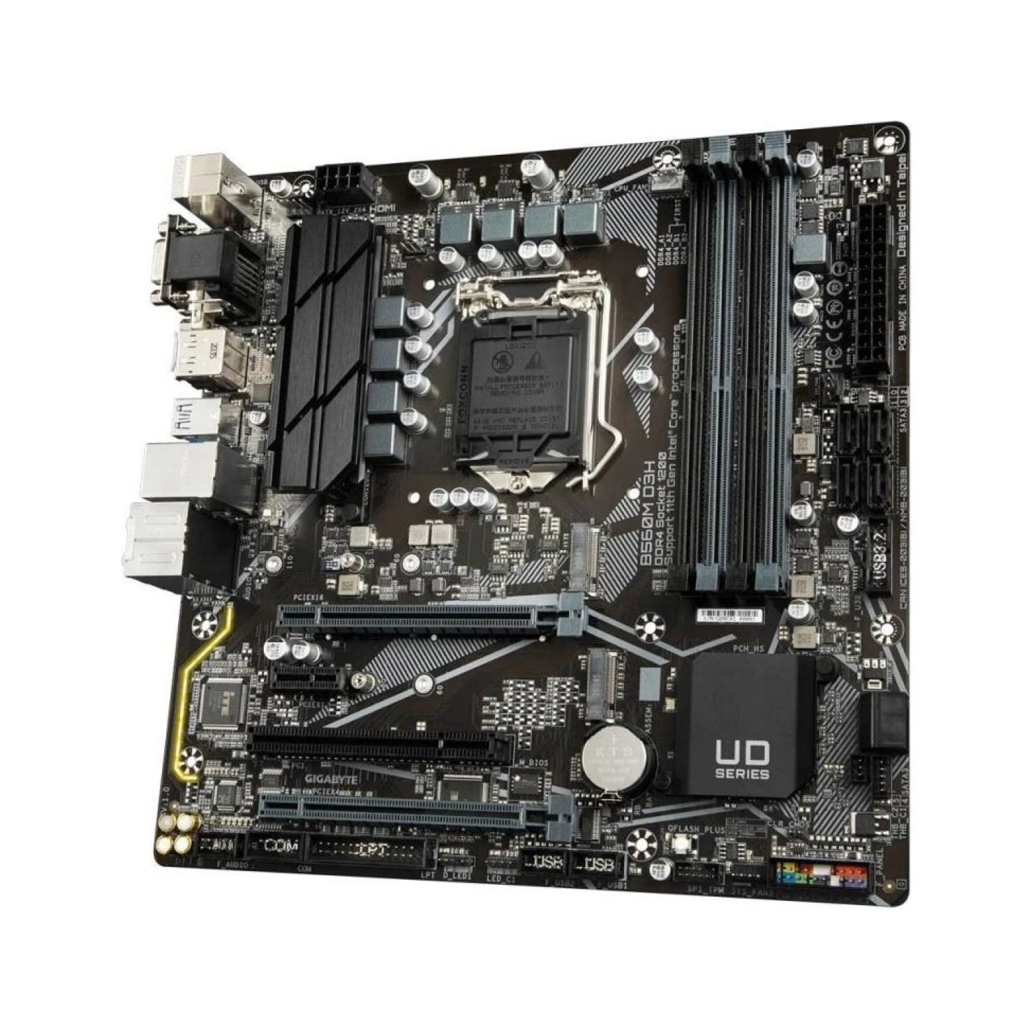 Gigabyte B560M-D3H Mab Intel B560M 1200 Ddr4 5333Mhz Hdmi Anakart - Görsel 2
