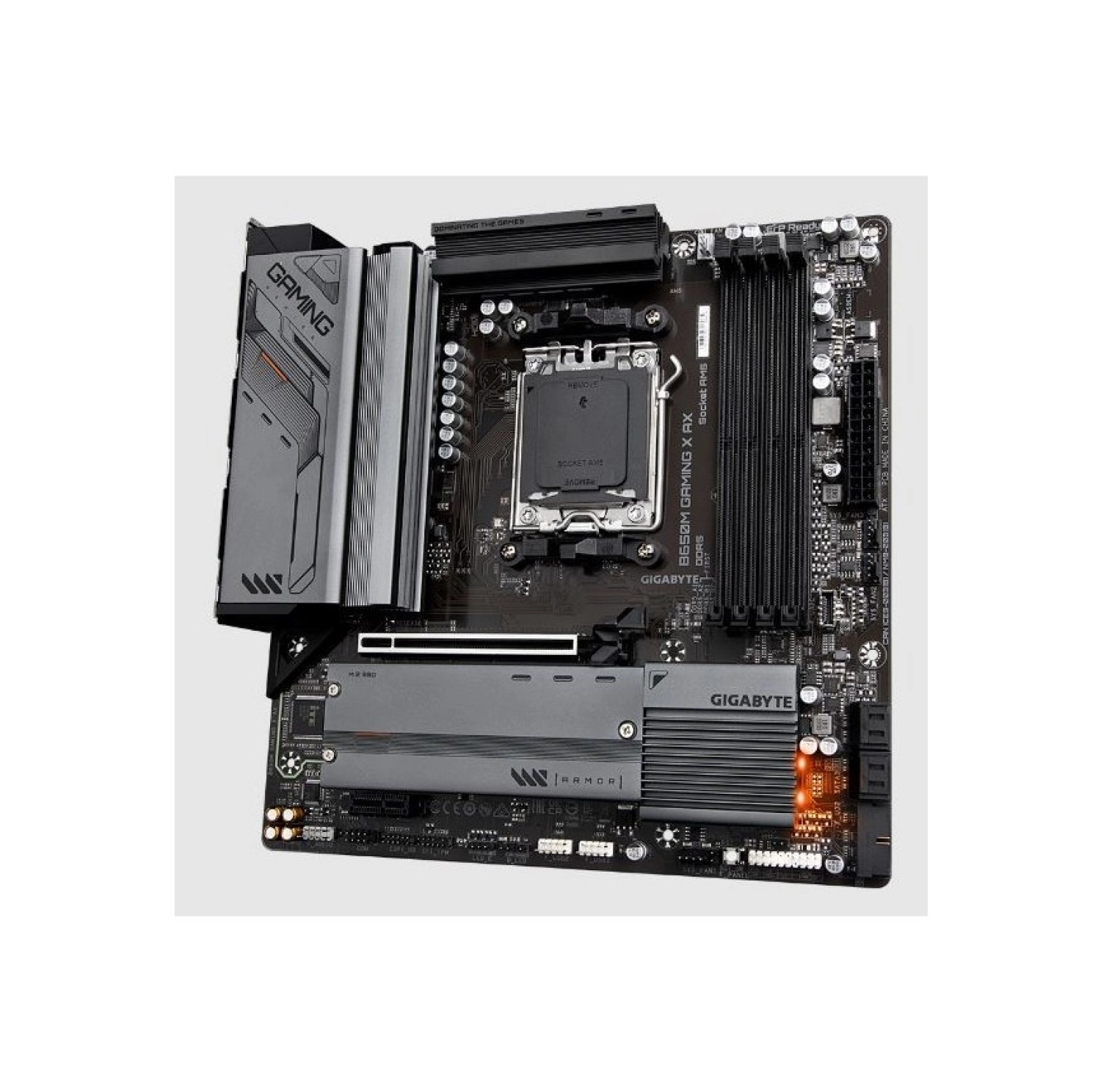 Gigabyte B650M Gaming X Ax 1.1 6400 Mhz (O.c.) Ddr5 Am5 Matx Anakart - Görsel 2