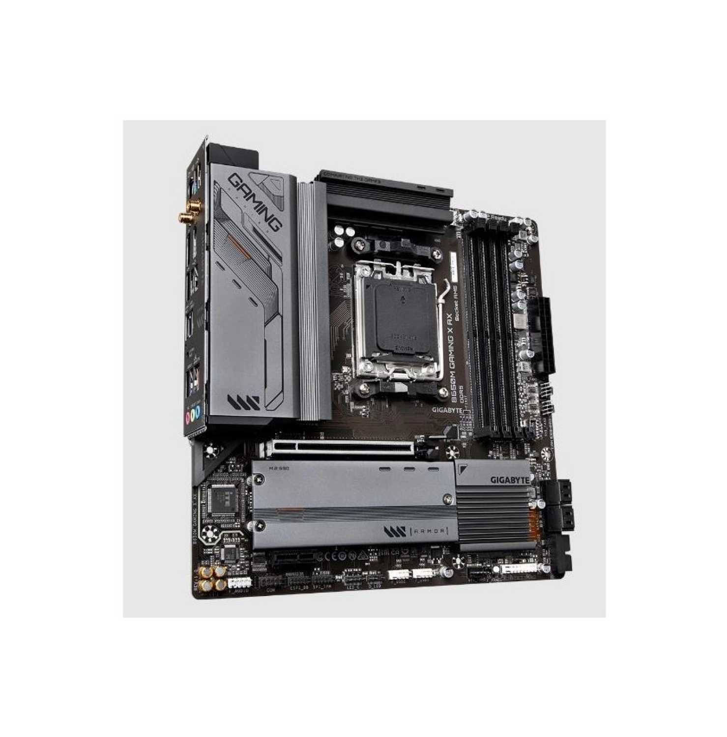 Gigabyte B650M Gaming X Ax 1.1 6400 Mhz (O.c.) Ddr5 Am5 Matx Anakart - Görsel 3