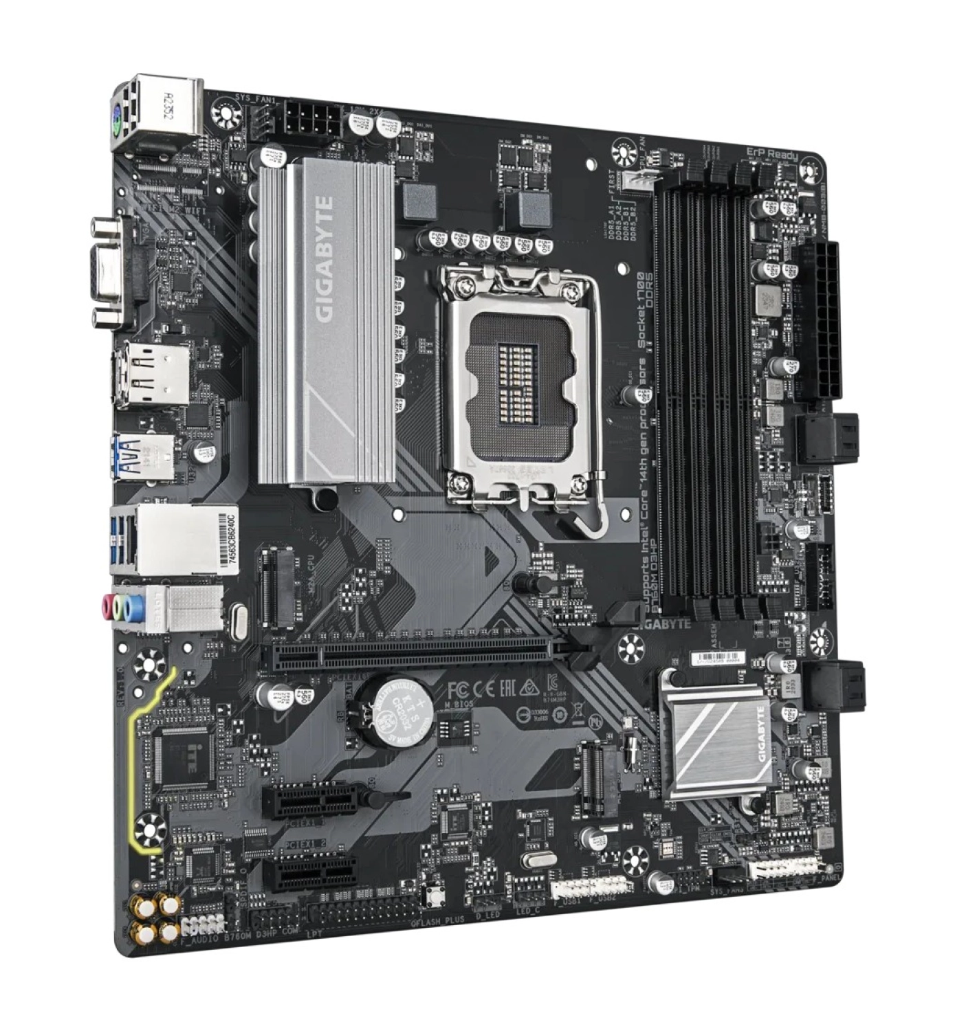 Gigabyte B760M 5600Mhz(Oc) Ddr5 1700 Pin Matx Anakart - Görsel 2