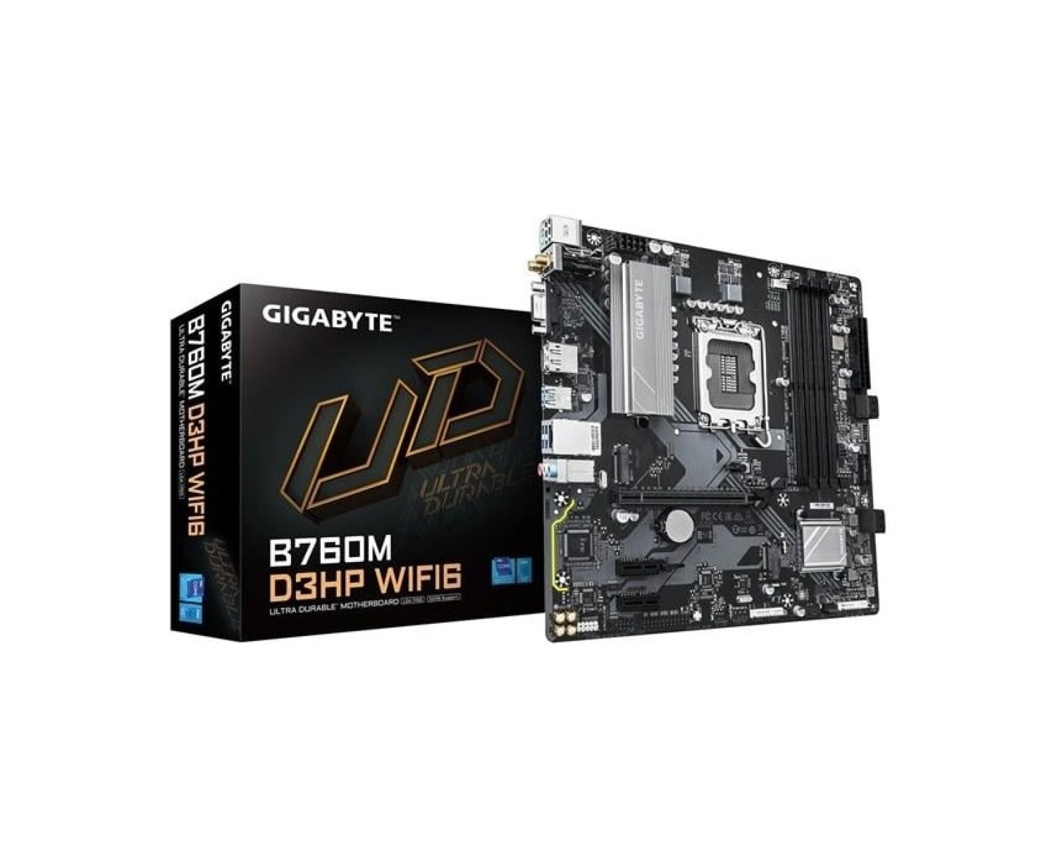 Gigabyte B760M D3Hp Wıfı6 Ddr4 Hdmi Dp Pcıe 4.0 1700P Matx ürün görseli