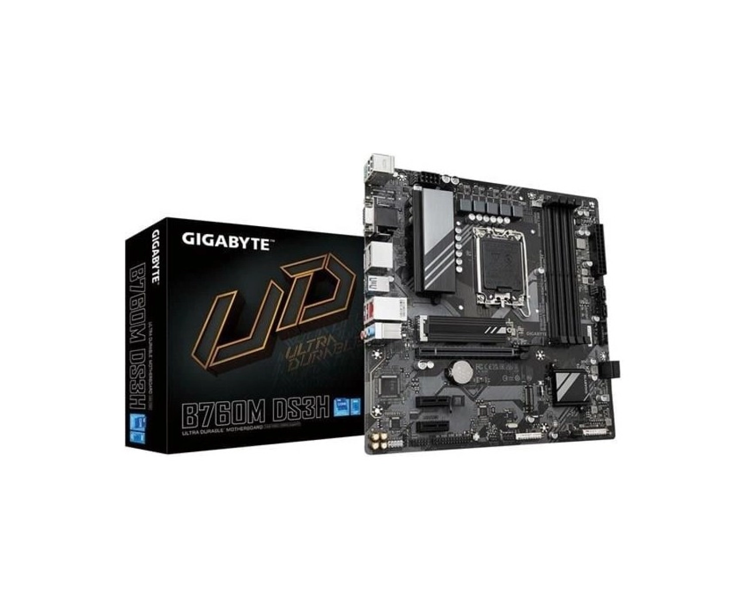 Gigabyte B760M-Ds3H Ddr5 Hdmı-Dp Pcıe 4.0 1700P Matx ürün görseli