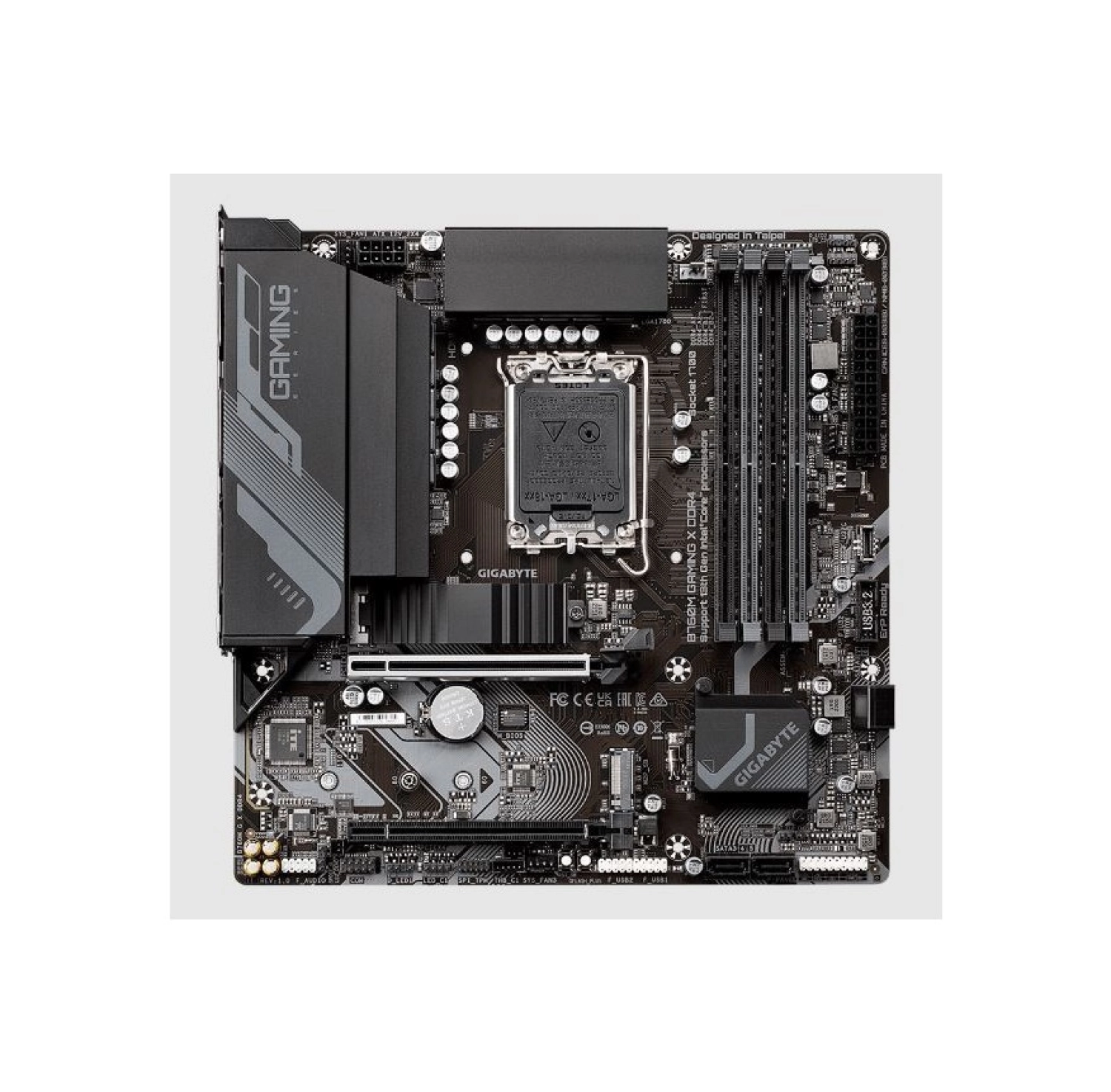 Gigabyte B760M-Gam-X-Ddr4 B660 Gamıng X Ax Lga1700 Ddr4 4400Mhz Hdmi Anakart - Görsel 3