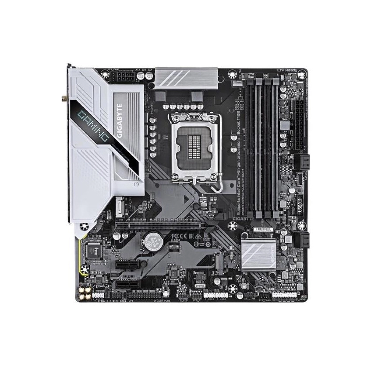 Gigabyte B760M Gaming Plus Wıfı6 Ddr4 Hdmı- 1700P Matx Anakart - Görsel 2