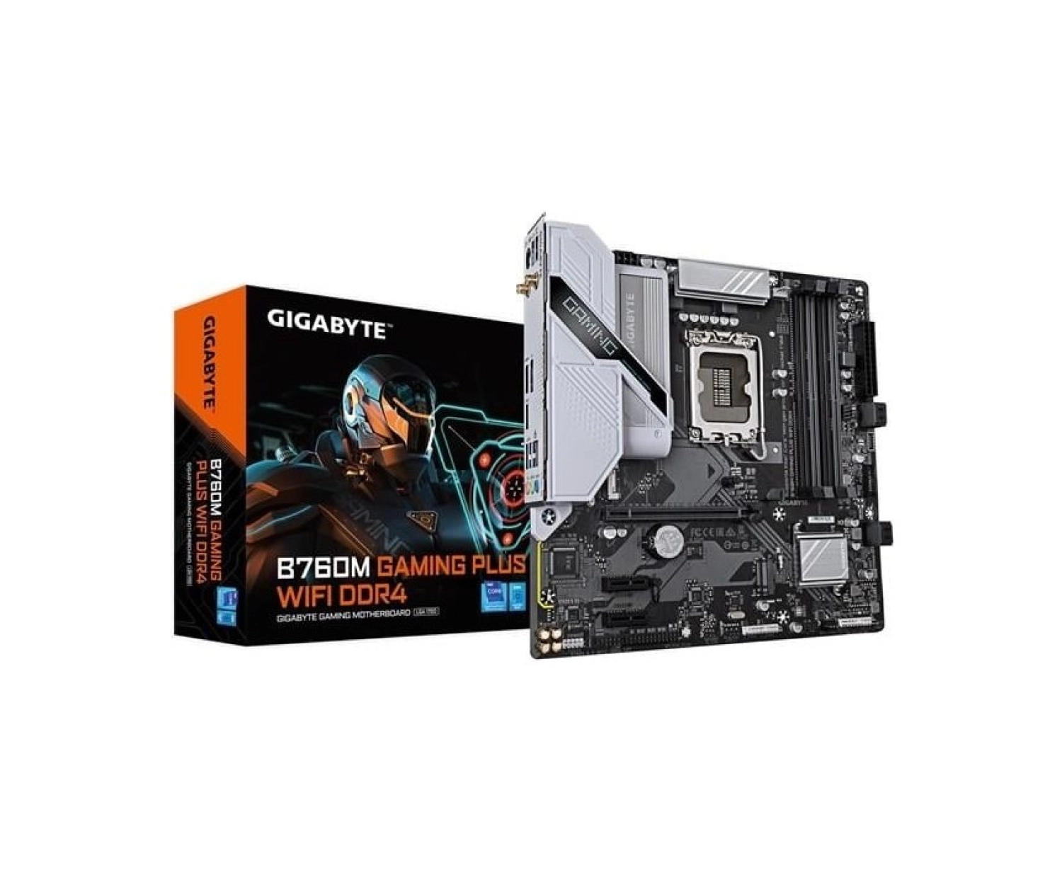 Gigabyte B760M Gaming Plus Wıfı6 Ddr4 Hdmı- 1700P Matx Anakart ürün görseli