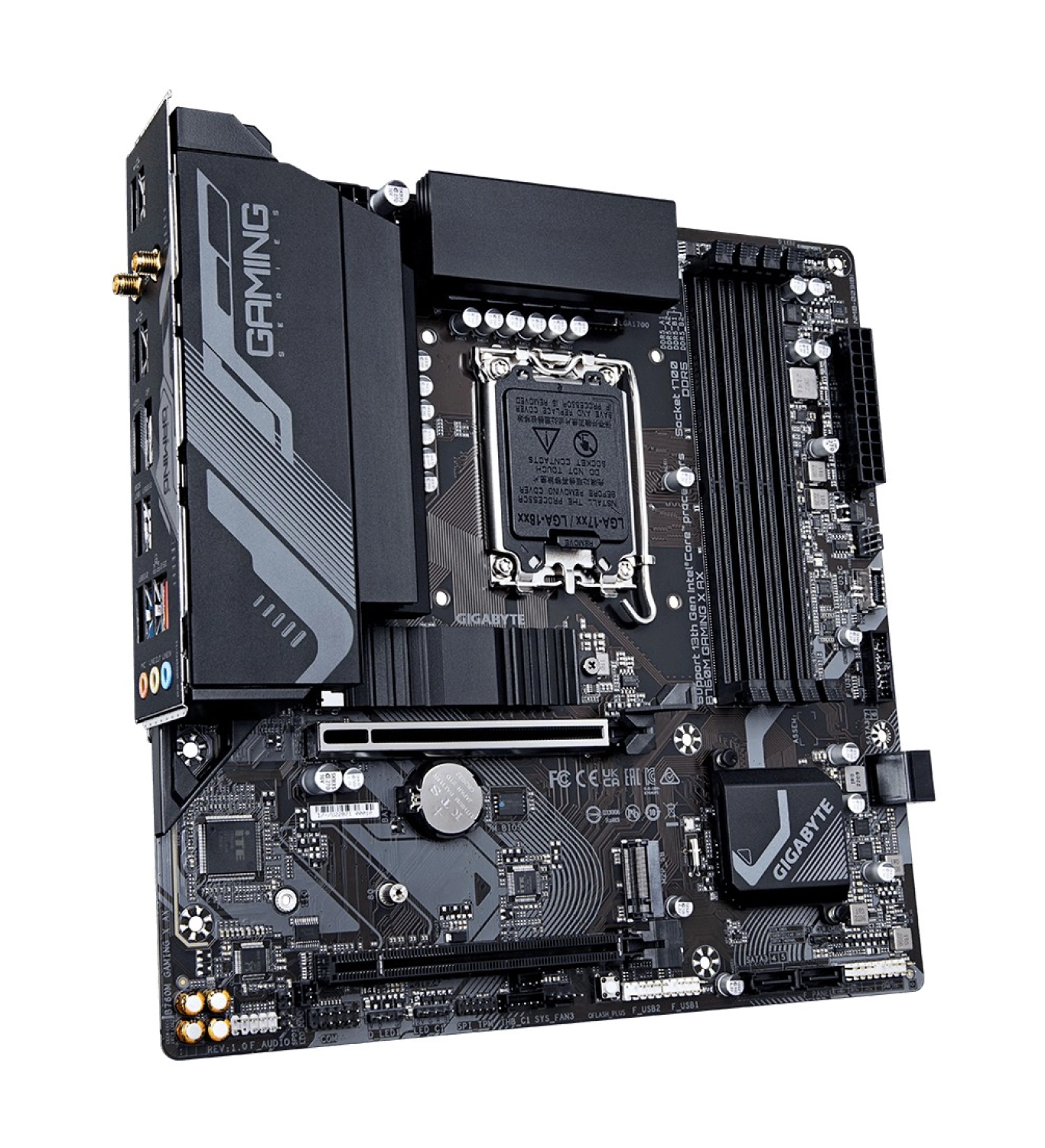 Gigabyte B760M Gaming X Ax Ddd5 1700P Microatx Anakart - Görsel 3