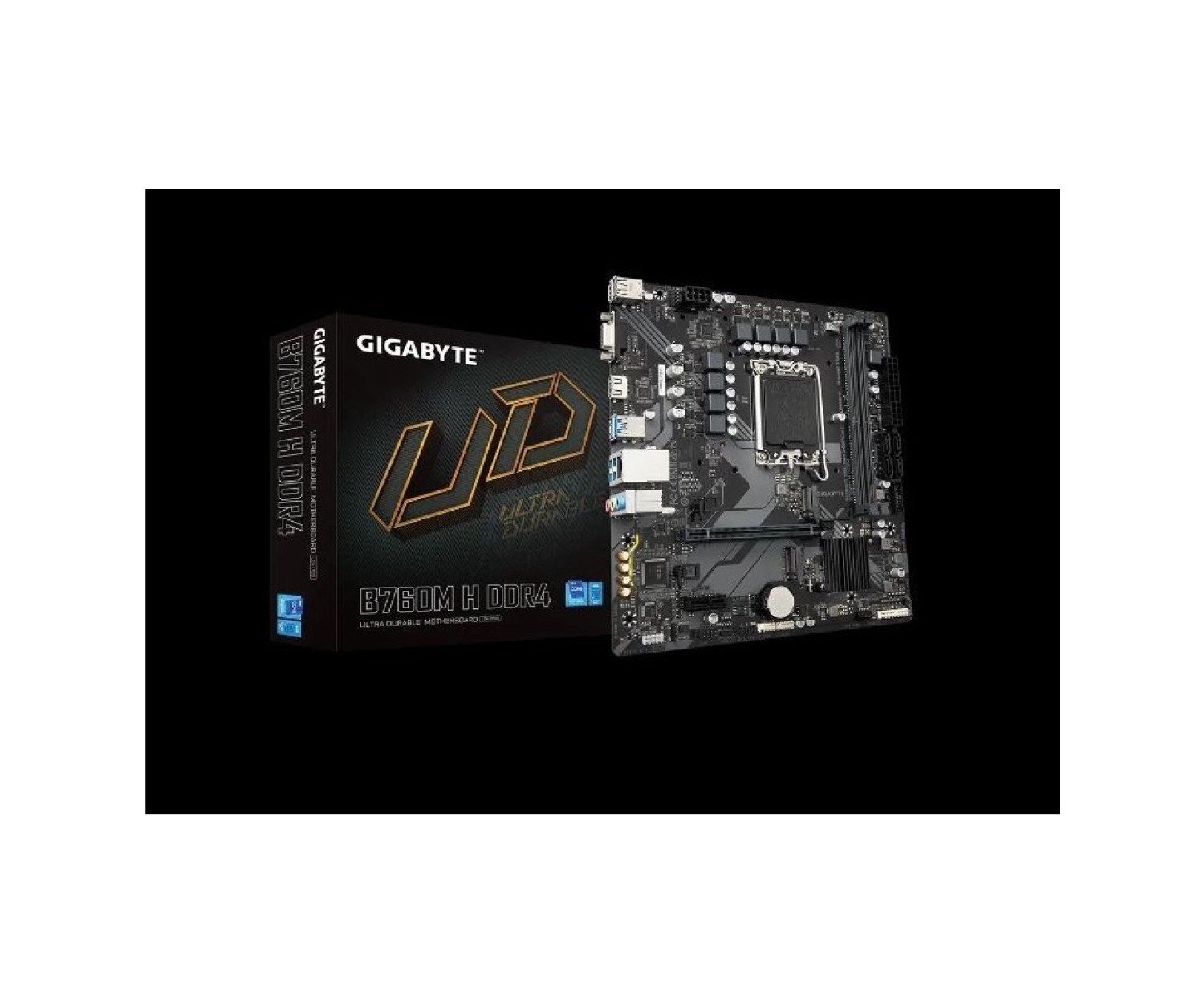 Gigabyte B760M H 5333 Mhz Ddr4 Micro-Atx Lga1700 Anakart ürün görseli