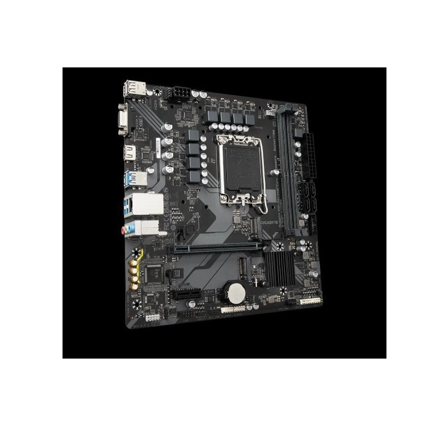 Gigabyte B760M H 5333 Mhz Ddr4 Micro-Atx Lga1700 Anakart - Görsel 3
