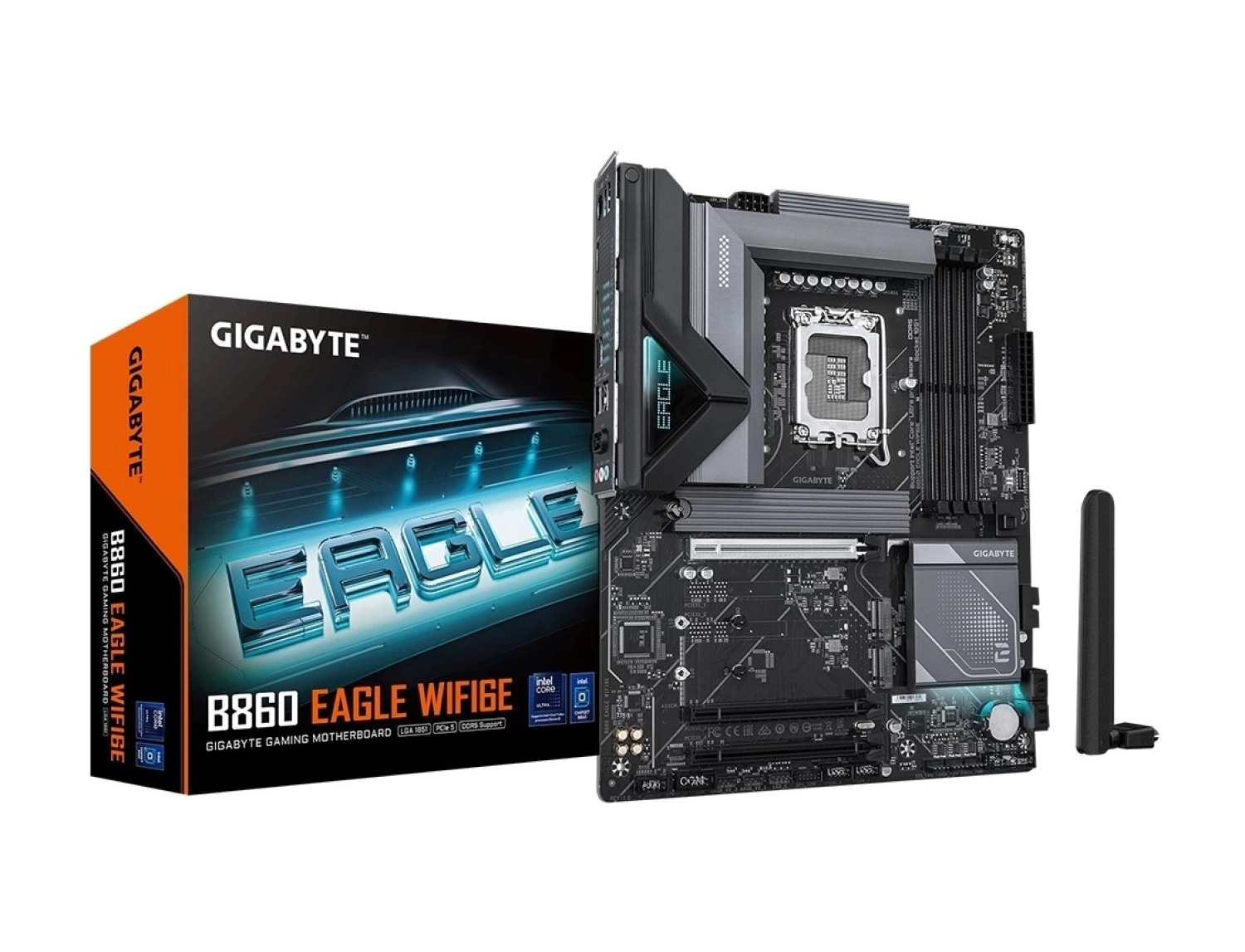 Gigabyte B860 Eagle Wifi6E Ddr5 9066 (Oc) M.2 1851P Atx Anakart ürün görseli