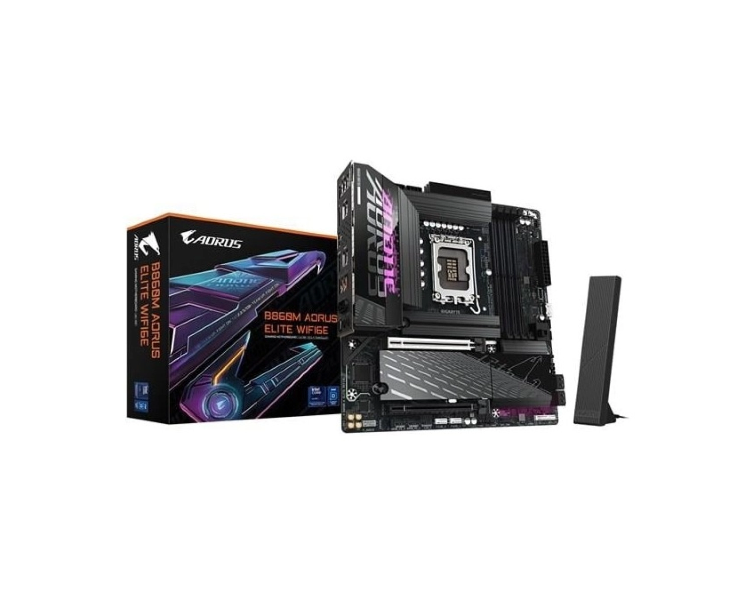 Gigabyte B860M Aorus Elıte Wifi6E Ddr5 Hdmı-Dp Typec Pcıe 5.0 1851P Matx ürün görseli