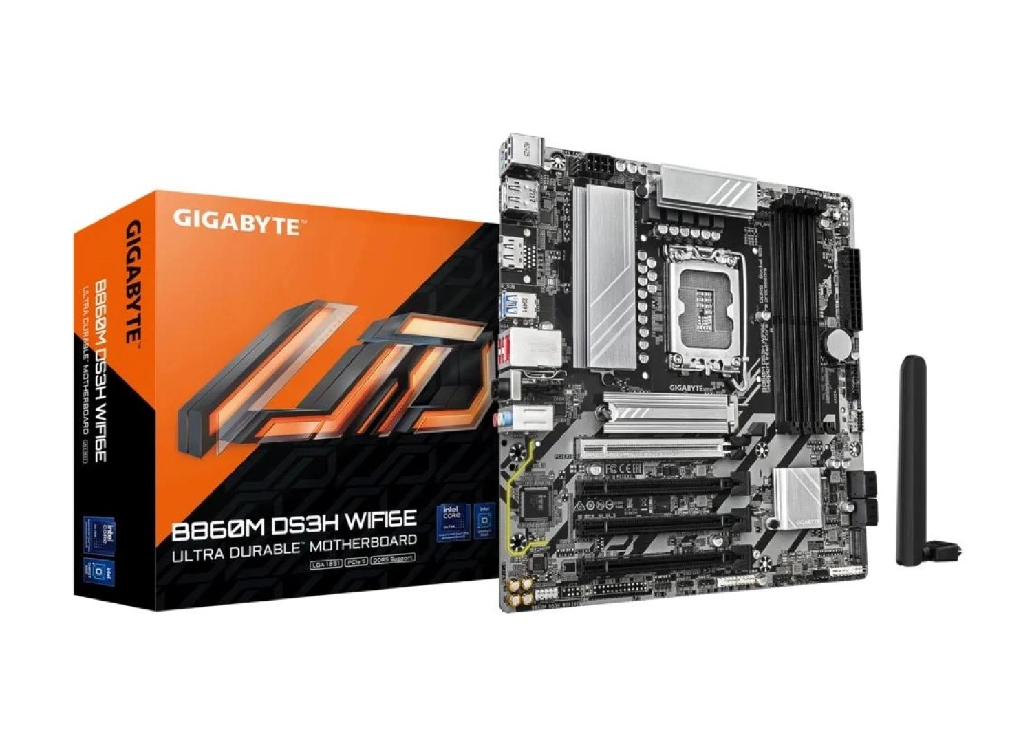 Gigabyte B860M Ds3H Wifi6E Ddr5 9066Mhz (Oc) M.2 1851P Matx Anakart ürün görseli