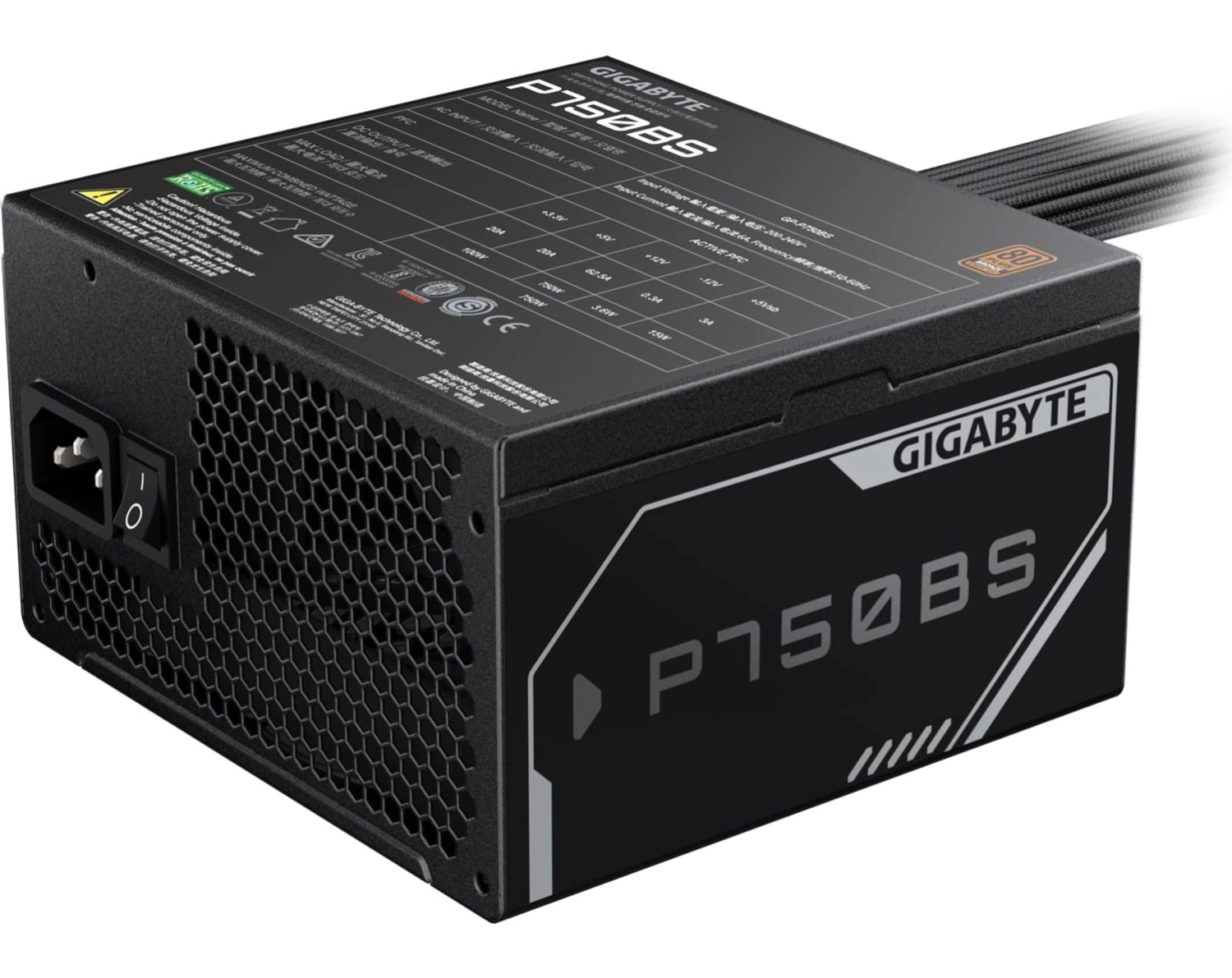 Gigabyte Gp-P750Bs 750W 80+ Bronze Güç Kaynağı - Görsel 4