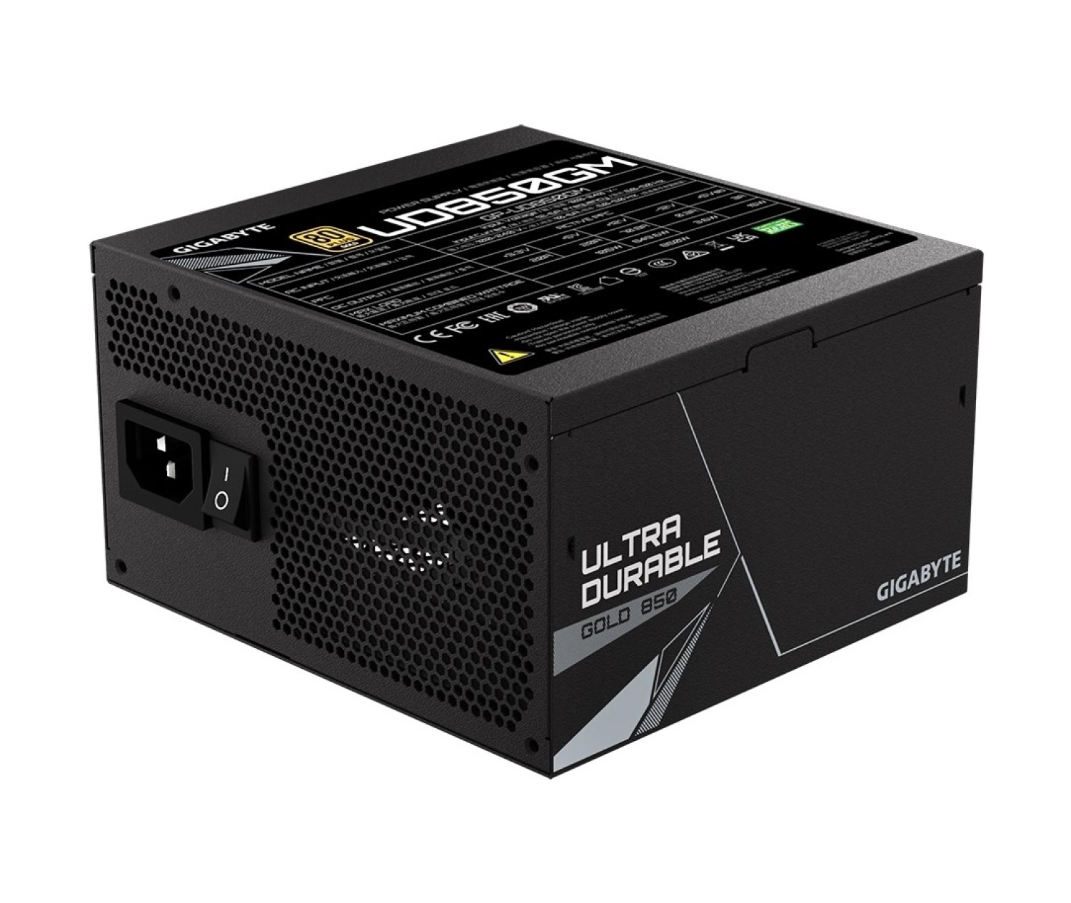 Gigabyte Gp-Ud850Gm 850W 80+ Gold Modüler Ultra Dayanıklı Güç Kaynağı - Görsel 3