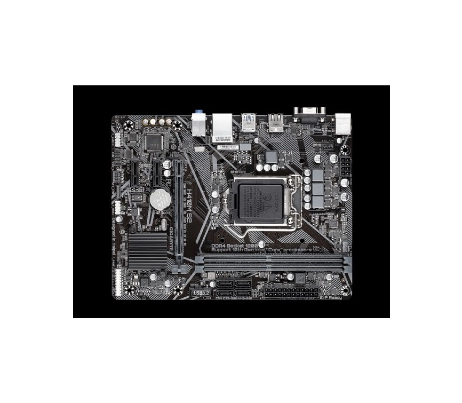 Gigabyte H410M S2 Intel H410 2933Mhz Ddr4 1200 Pin Matx Anakart - Görsel 2