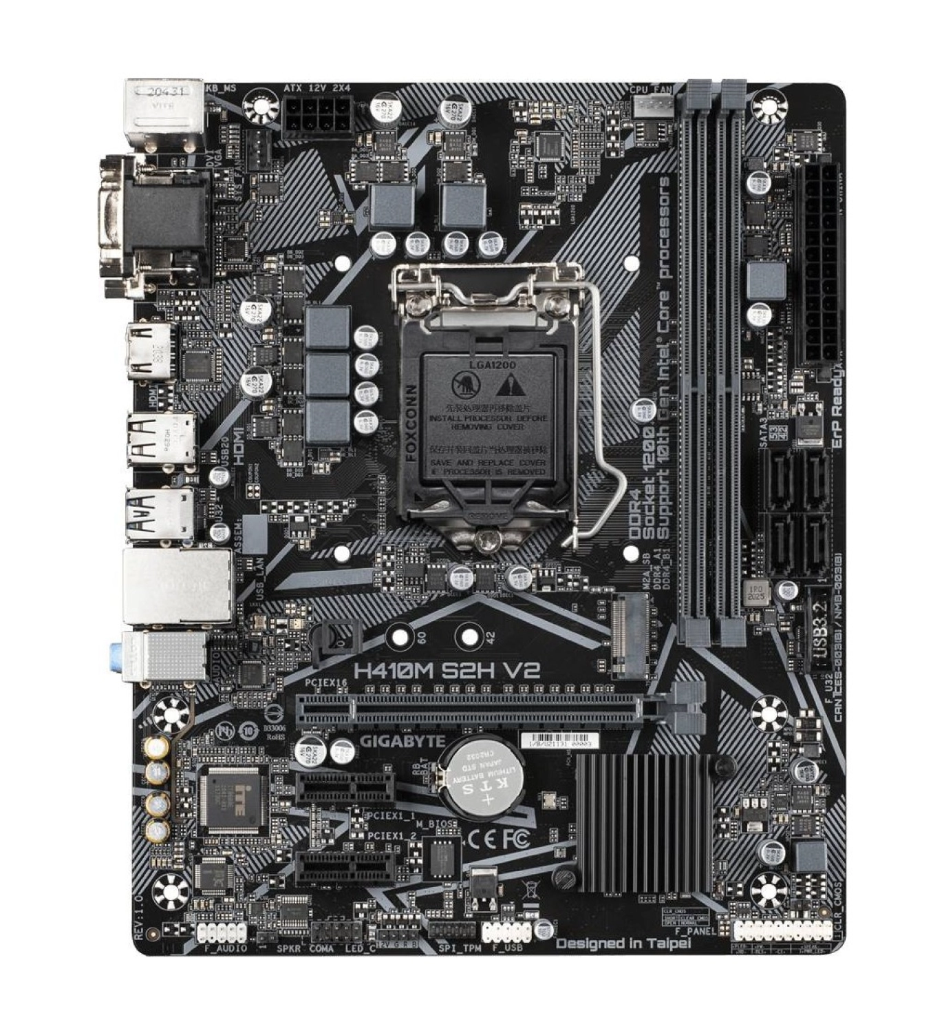 Gigabyte H410M S2H V2 Intel H470 2666 Mhz Ddr4 Soket 1200 Matx Anakart - Görsel 2