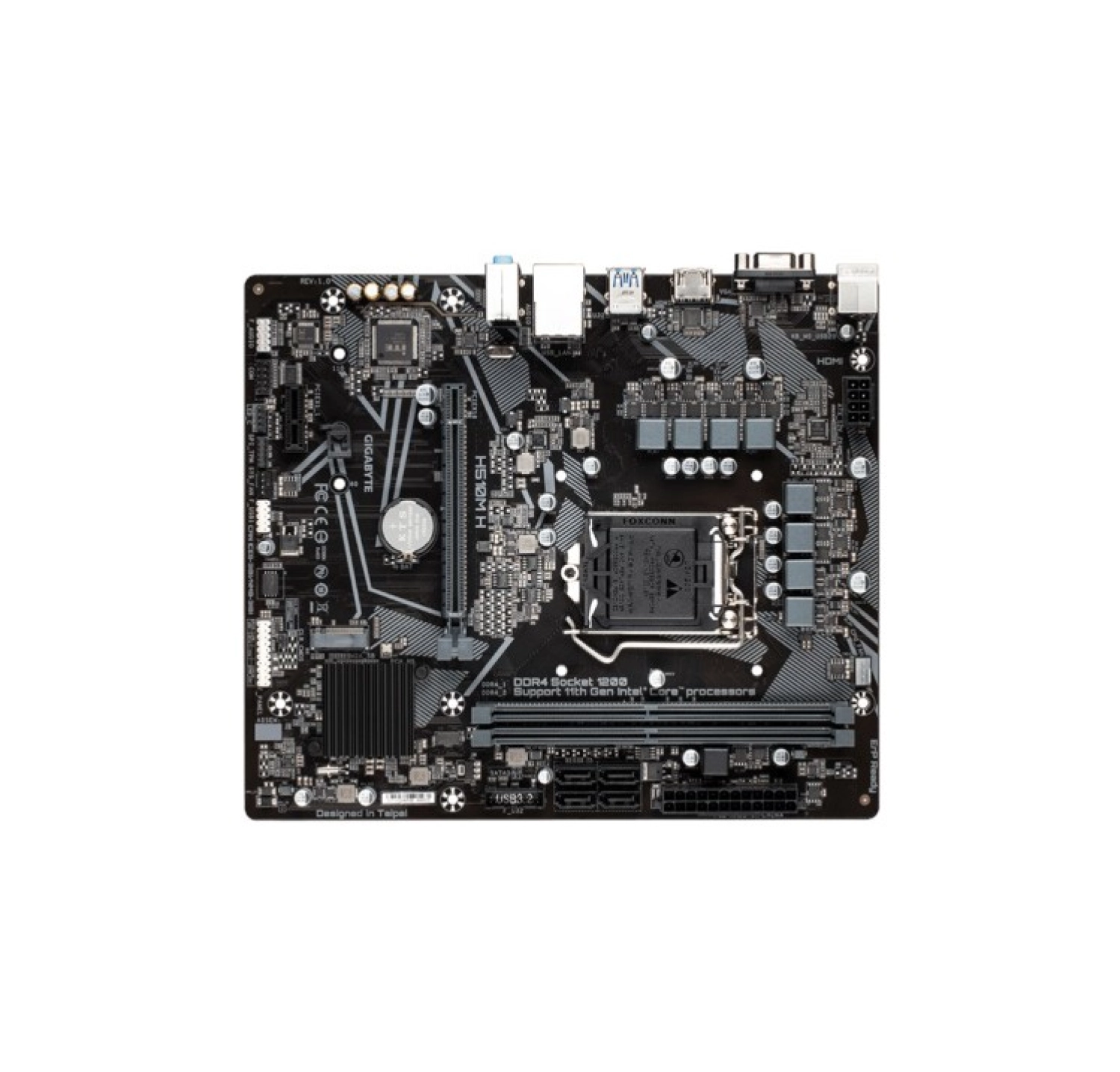 Gigabyte H510M H, 2Xddr4, M.2, D-Sub, Hdmı, 10-11.Nesil, Lga1200 Soket, Anakart - Görsel 2