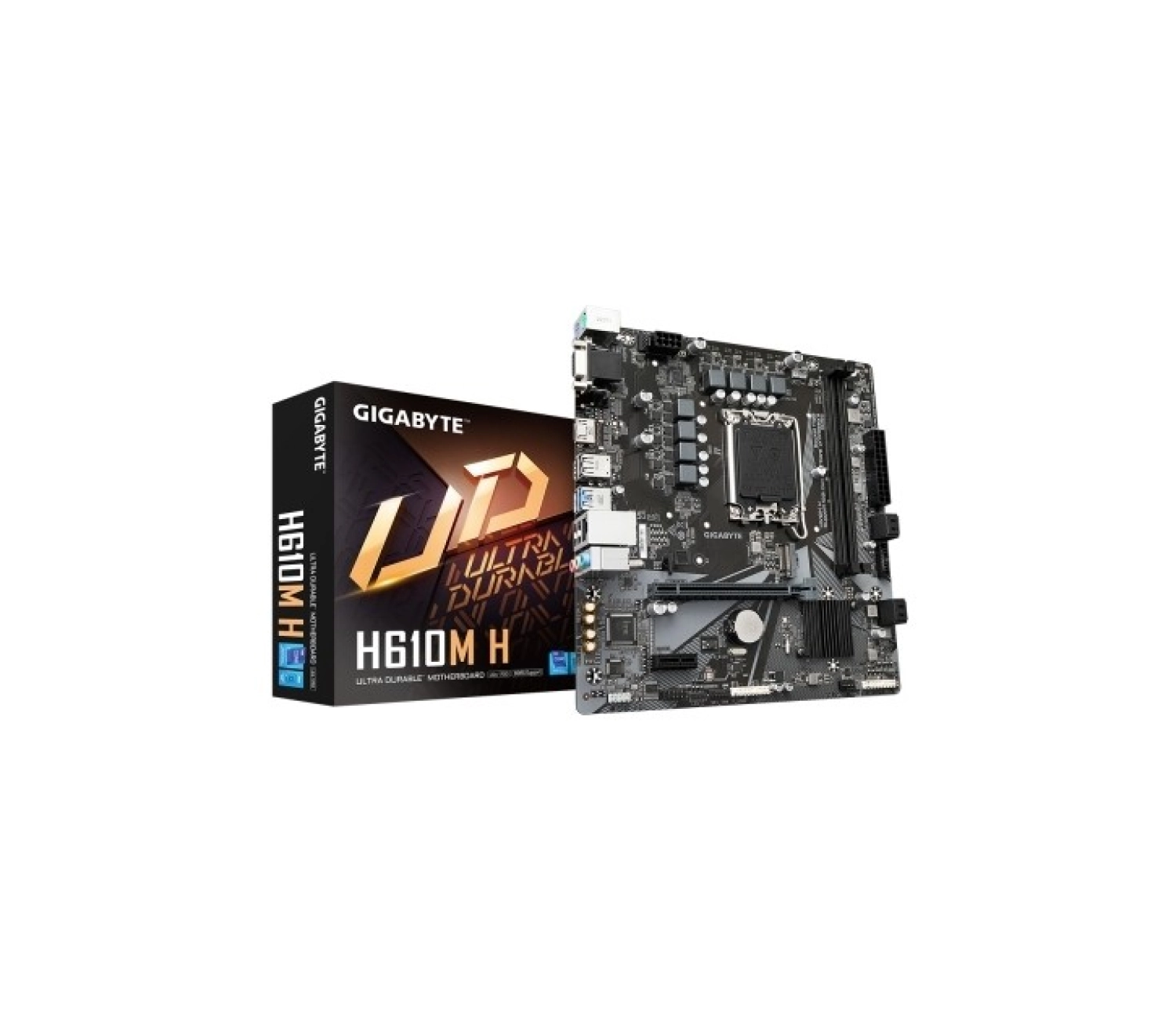 Gigabyte H610M-H Intel® H610 Motherboard Ddr5 With 6+1+1 Hybrid Phases Digital Vrm Design Pcıe ürün görseli