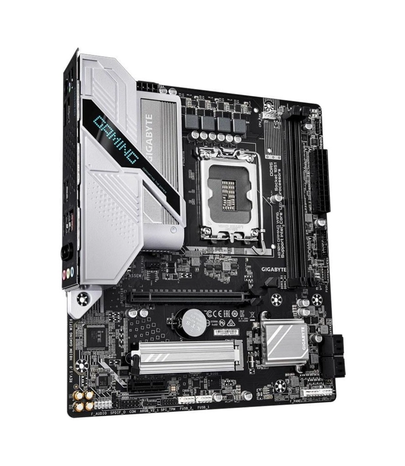 Gigabyte H810M Gaming Wıfı6 Intel H810M Soket 1851 Ddr5 6400Mhz(Oc) M.2 Anakart - Görsel 3