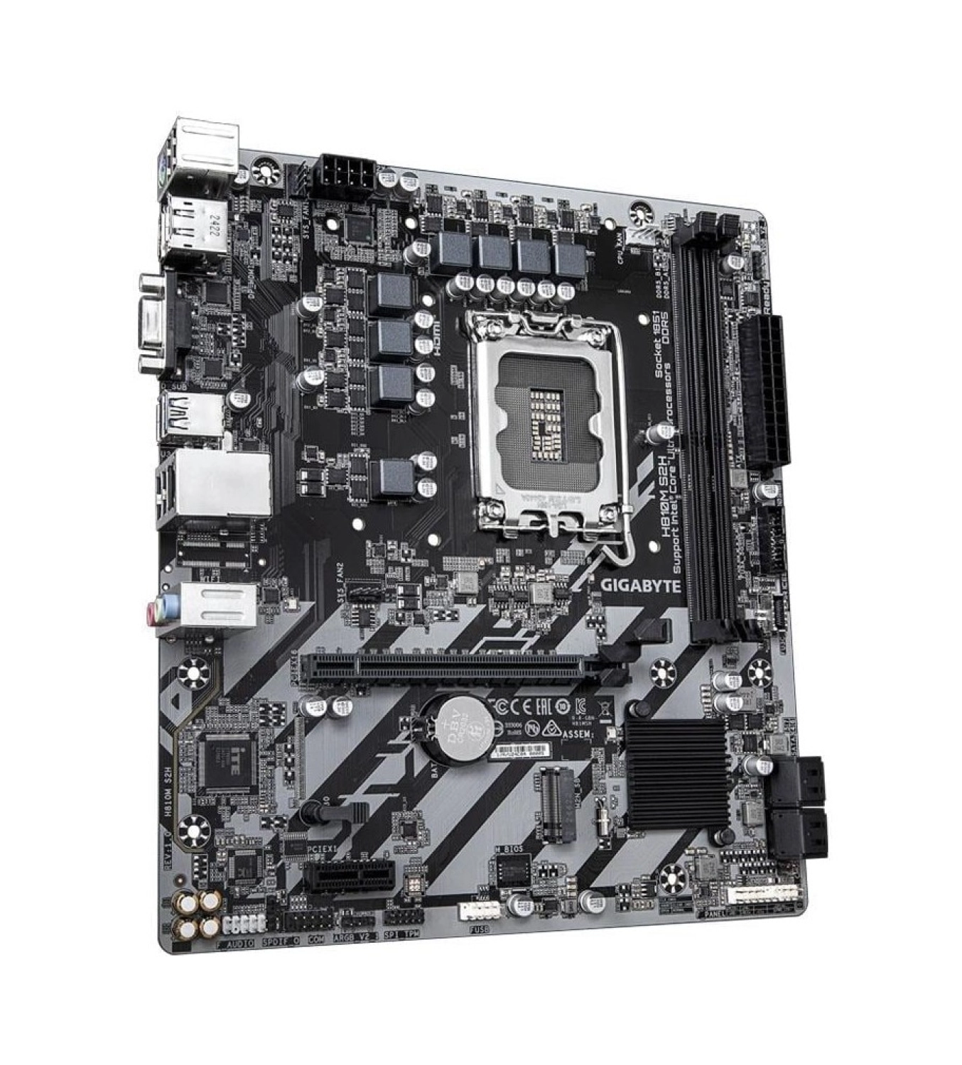 Gigabyte H810M S2H Intel H810M Soket 1851 Ddr5 6400Mhz(Oc) M.2 Anakart - Görsel 3